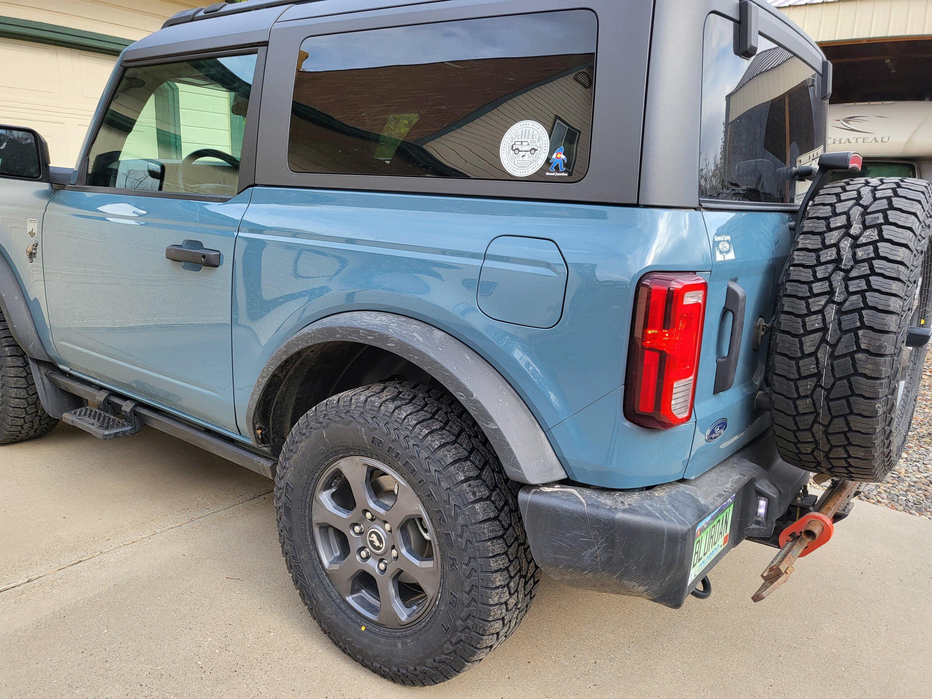 Ford Bronco Show us your installed wheel / tire upgrades here! (Pics) 20221026_151353