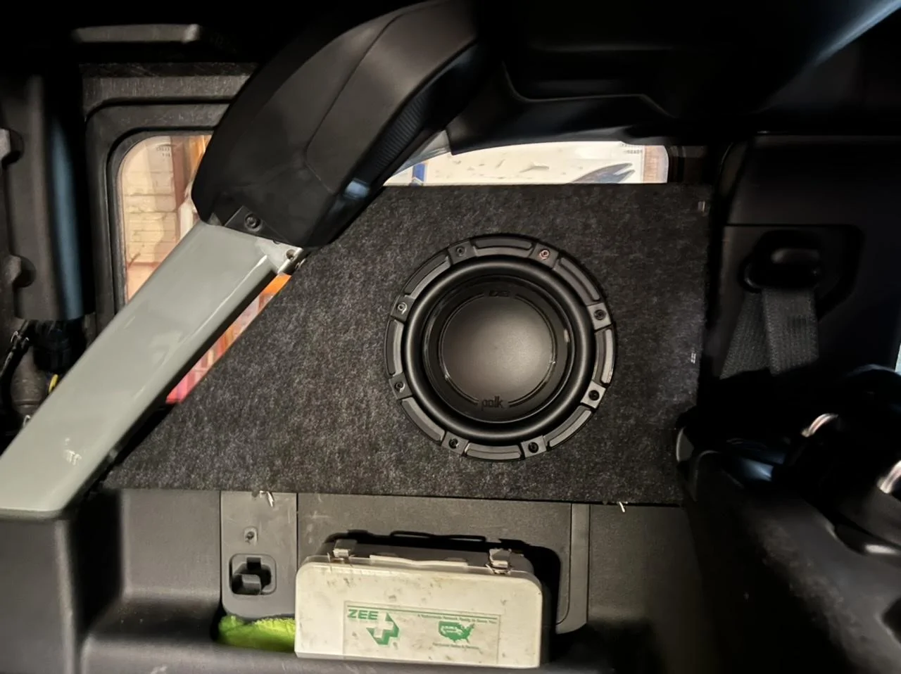 Ford Bronco Mini Sub Install 9B4FF2A0-1FCA-4A40-832B-1FD631965912