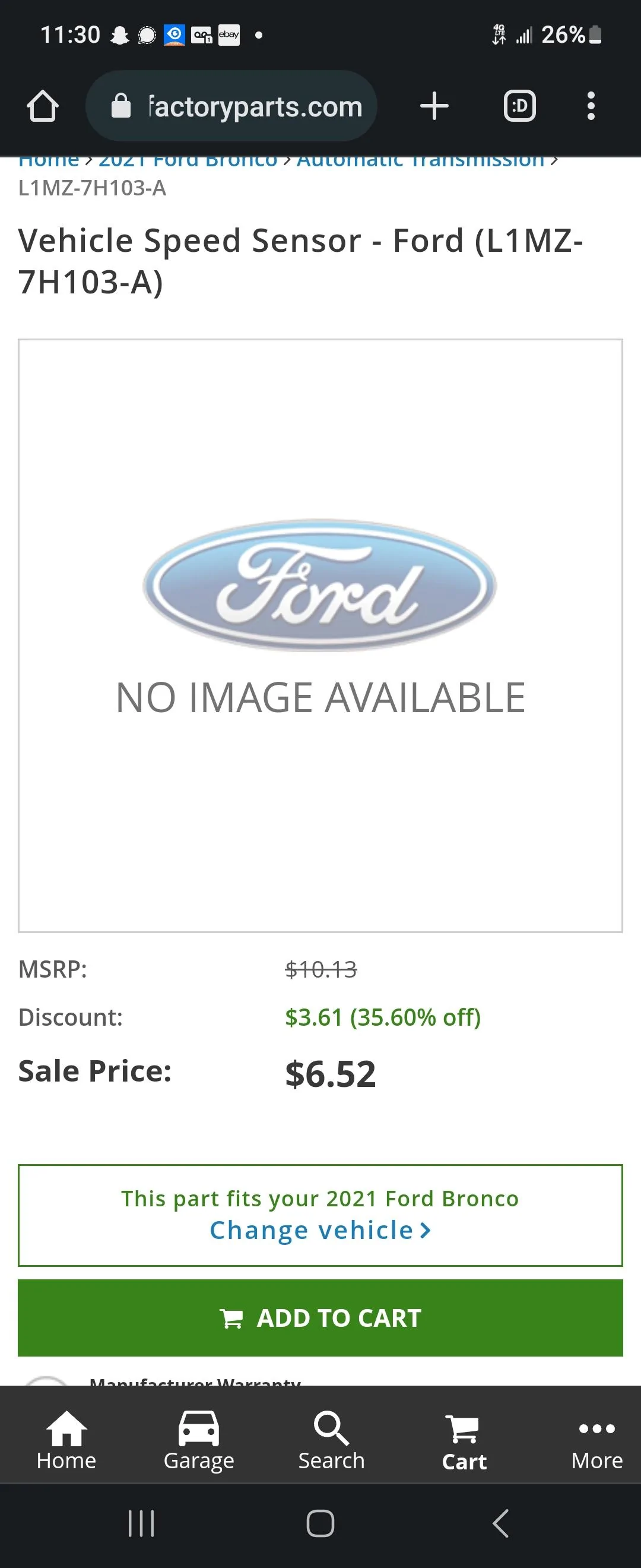 Ford Bronco 4.46 vs 4.7 Gear Ratio Discussion Screenshot_20221027_113025_Chrom
