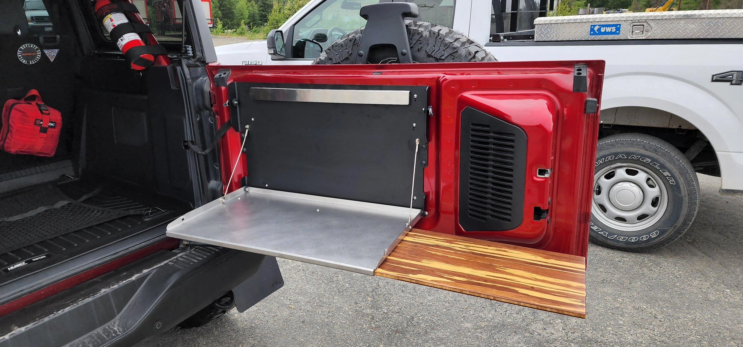 Ford Bronco Tailgate table for Bronco Raptor? 20220712_070445