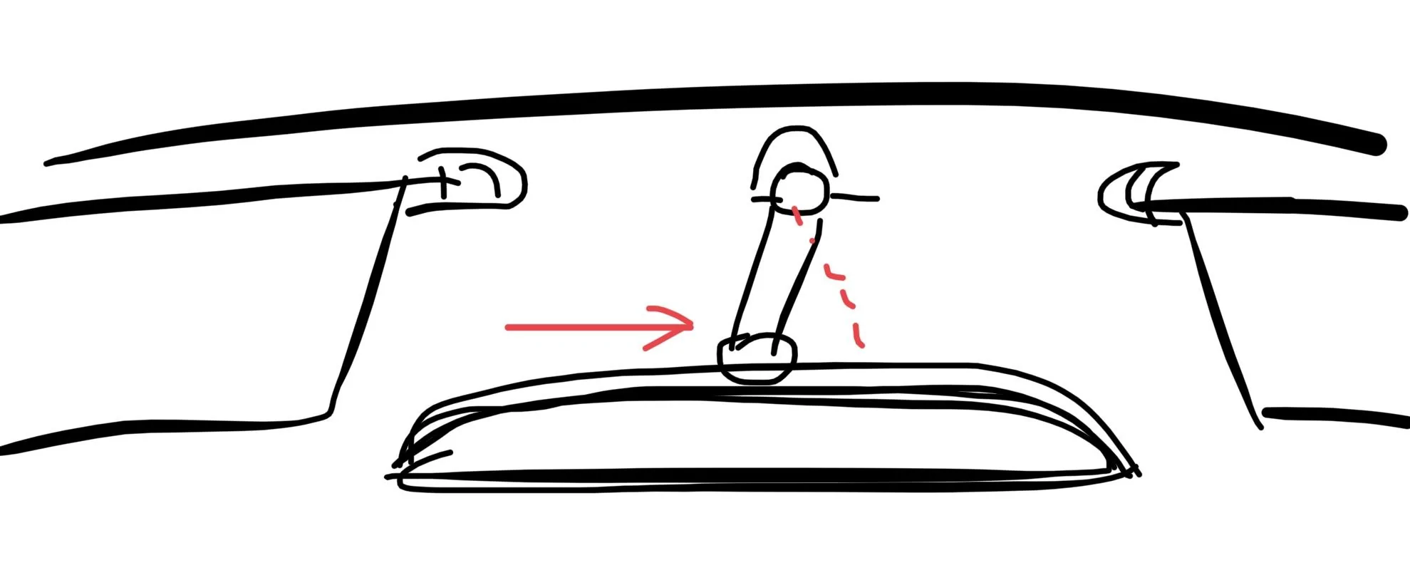 Ford Bronco Does your driver's side sun visor  bump into the rearview mirror too? 8761D398-6406-4D0D-8811-6275D0F00850