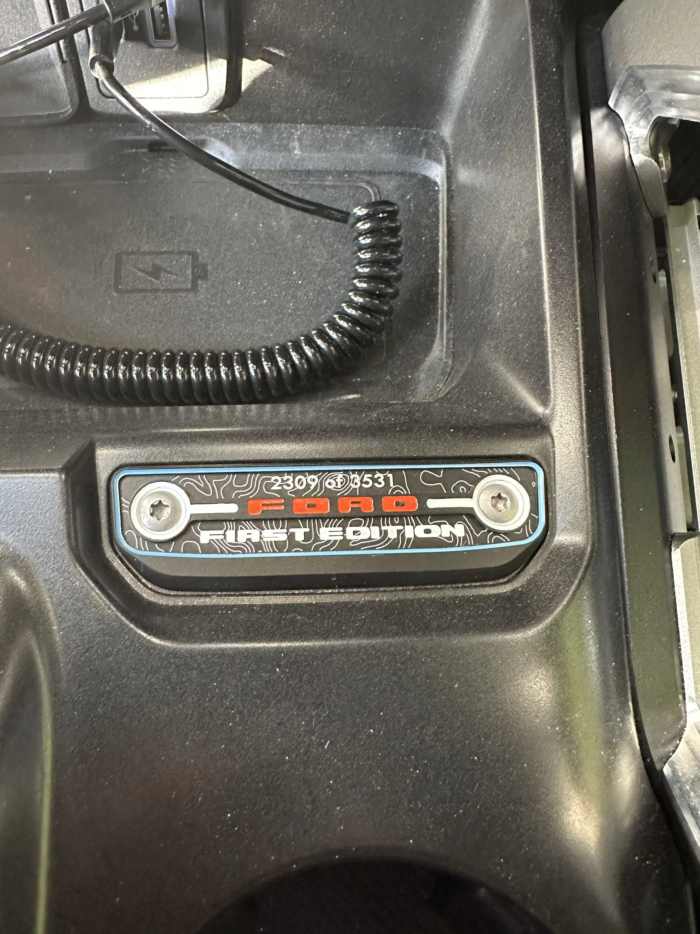 Ford Bronco AR | FIRST EDITION Badge VIN Project FB988773-12D6-412F-89F0-5A5315A02A96
