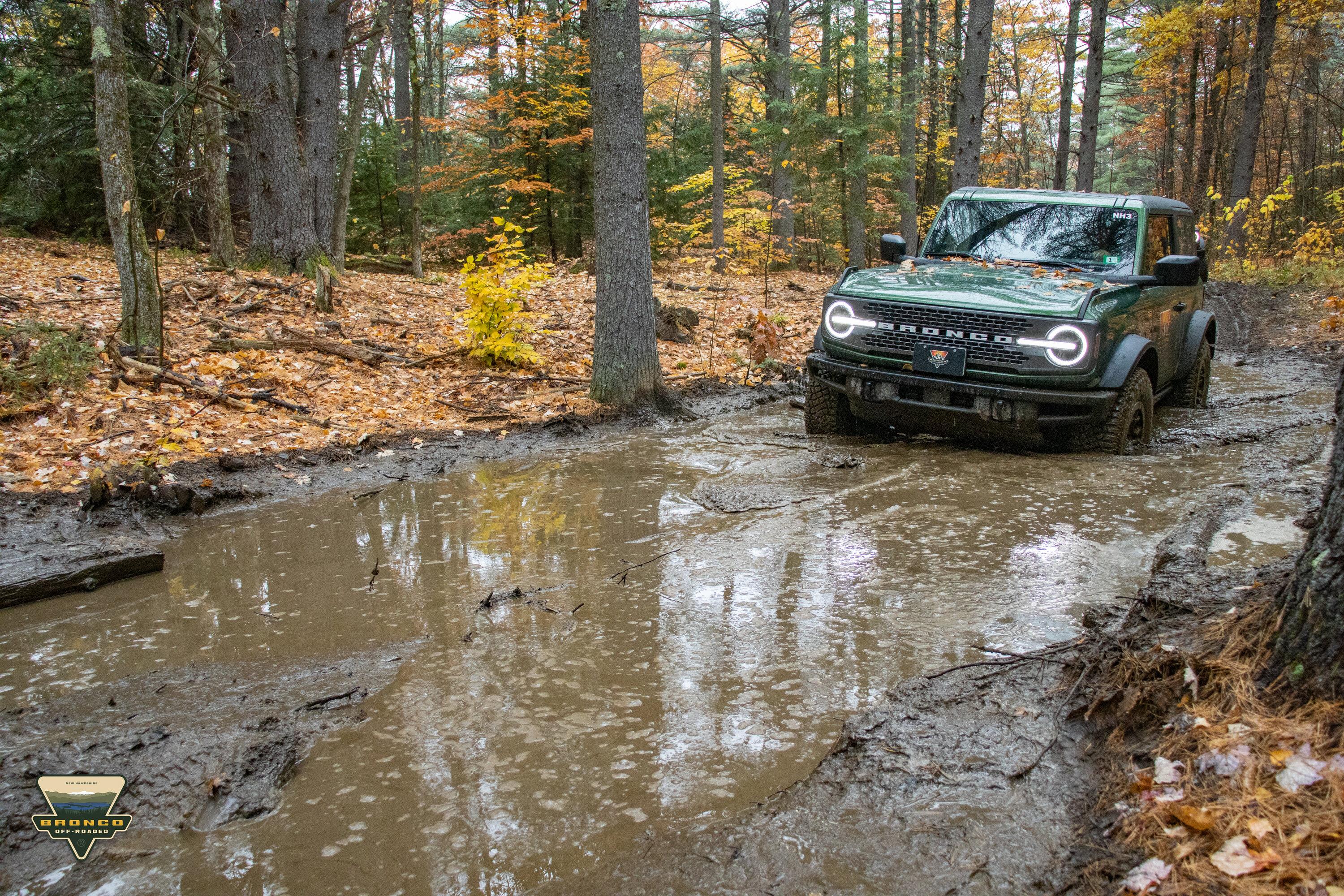 Ford Bronco Getting some Air with the Bronco! broncooffrodeosherryandIgunstockmountainwater