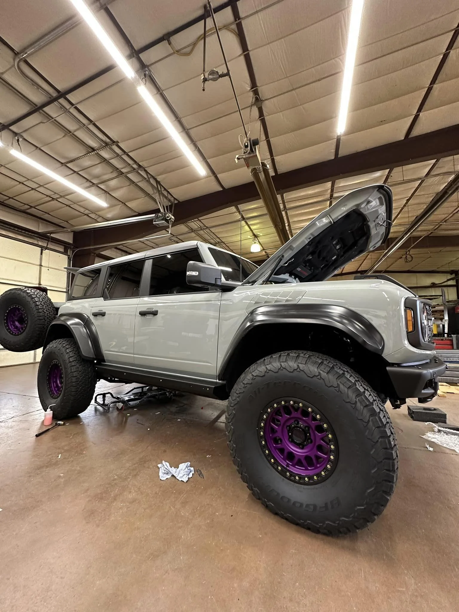 Ford Bronco Rock Slide Engineering steps do fit the Raptor 311579532_5613852995346760_6556696200219114678_n