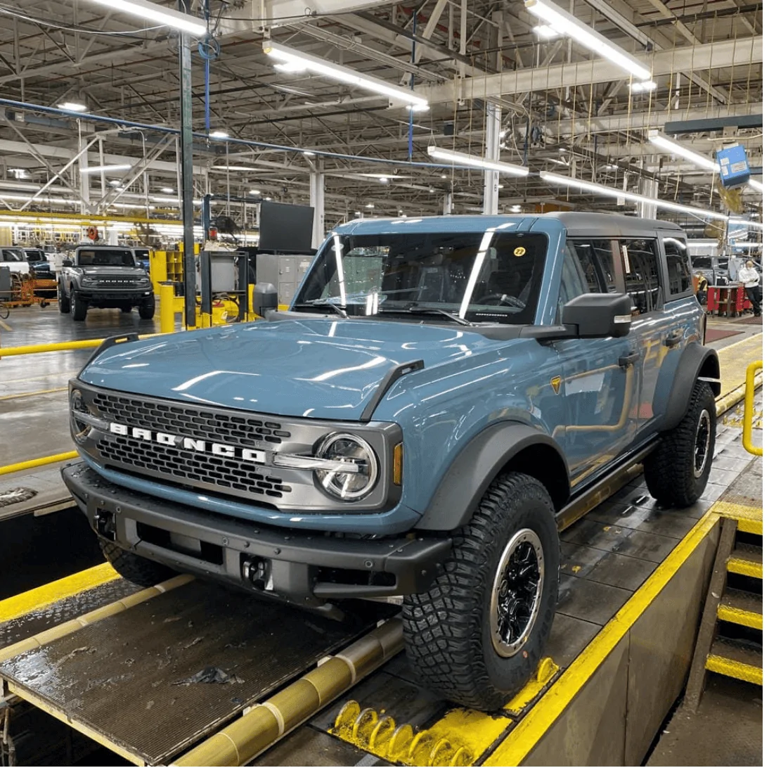 Ford Bronco build week 10/24 Screenshot 2022-10-28 at 9.37.10 AM