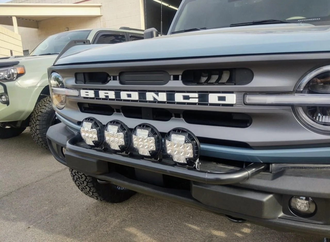 Ford Bronco DV8 Offroad Bronco Products List plastic light bar