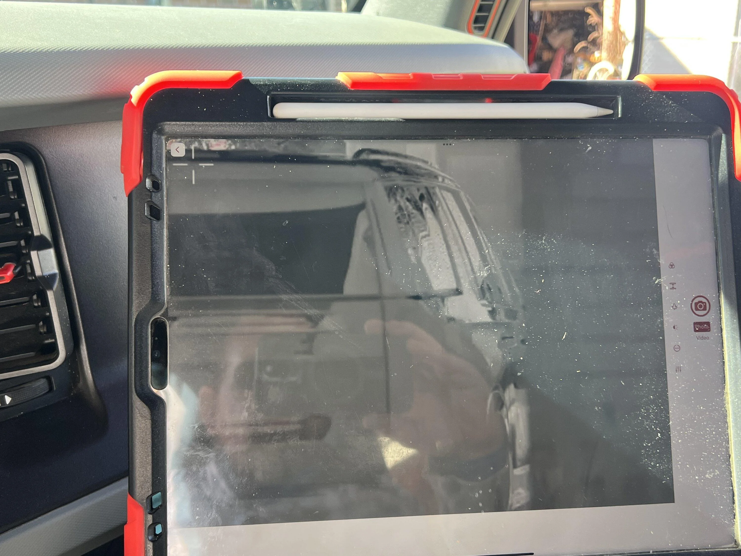 Ford Bronco Yoter Thermal Scope installed and displaying to screen 03152230-7048-4964-BBE7-C7573AB86C6B