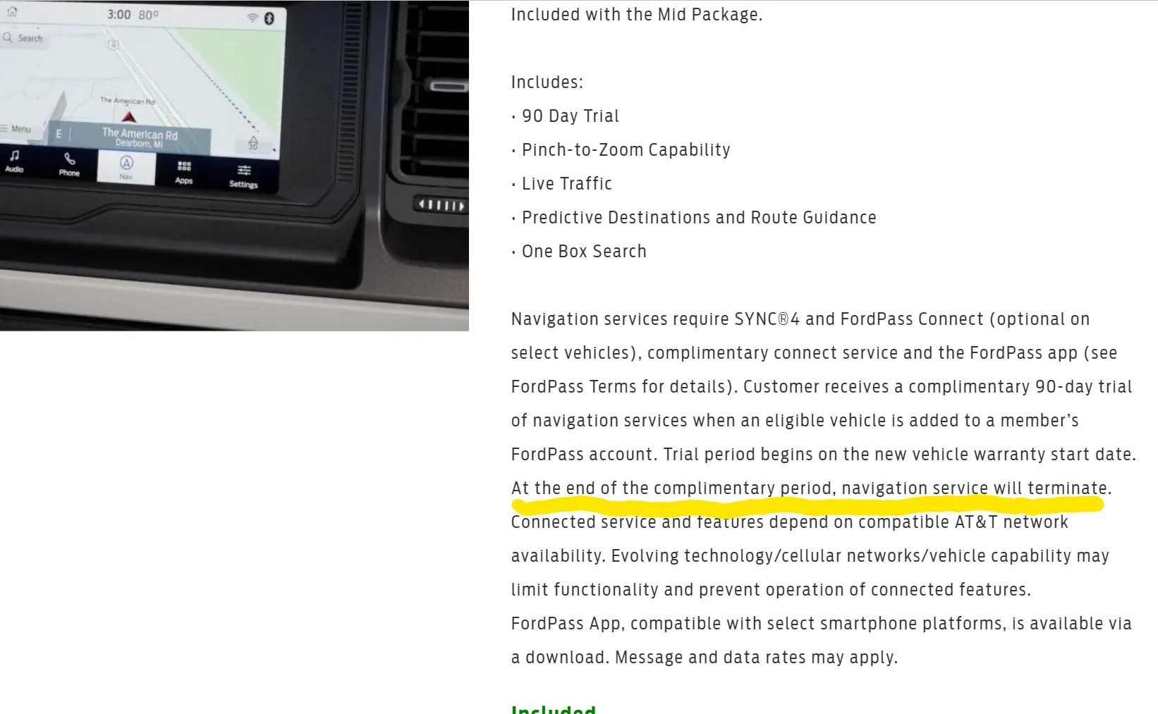 Ford Bronco Navigator is useless 2022-10-29 (2)