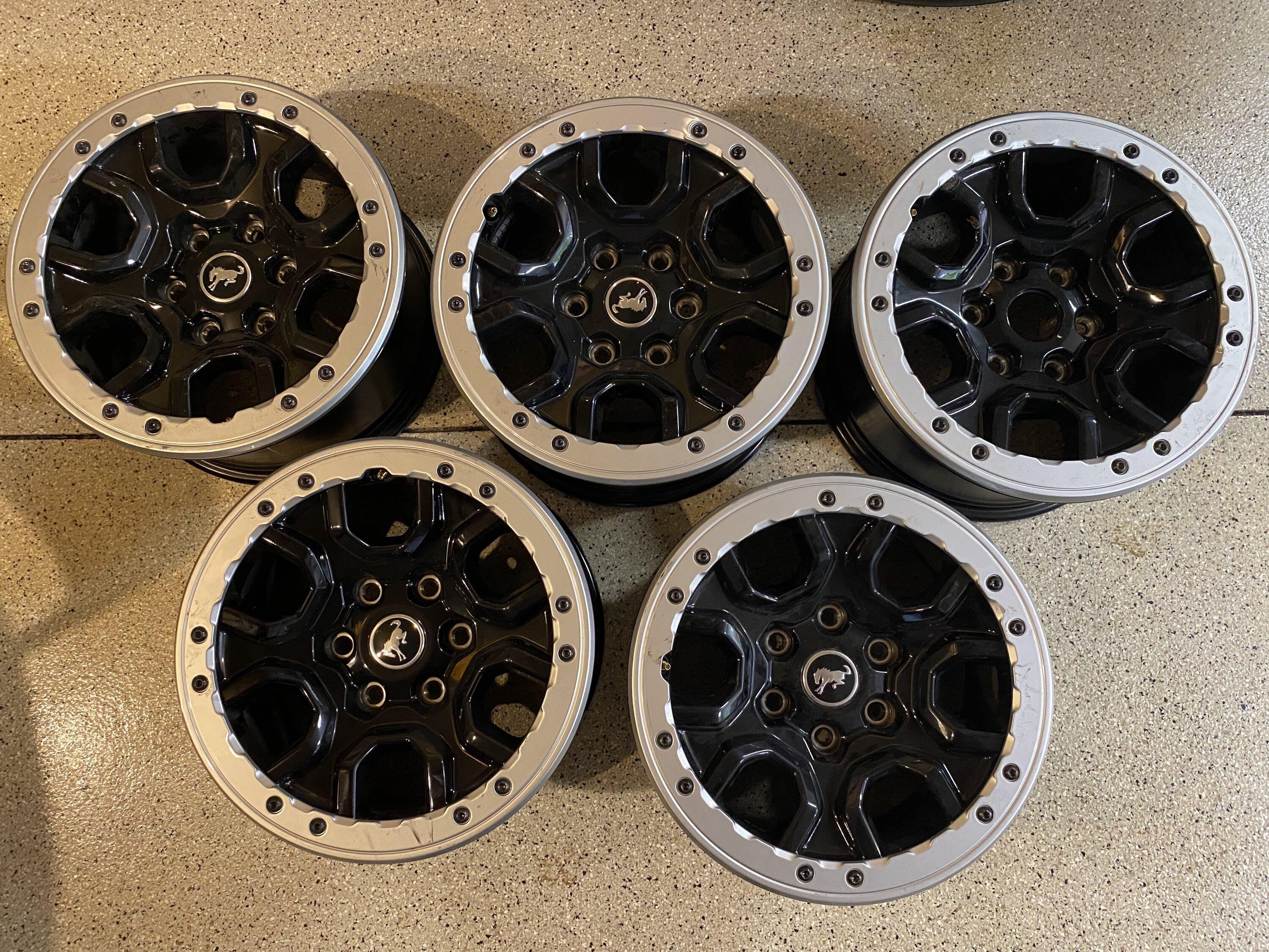 Ford Bronco 2021+ OEM Sasquatch Wheels 12