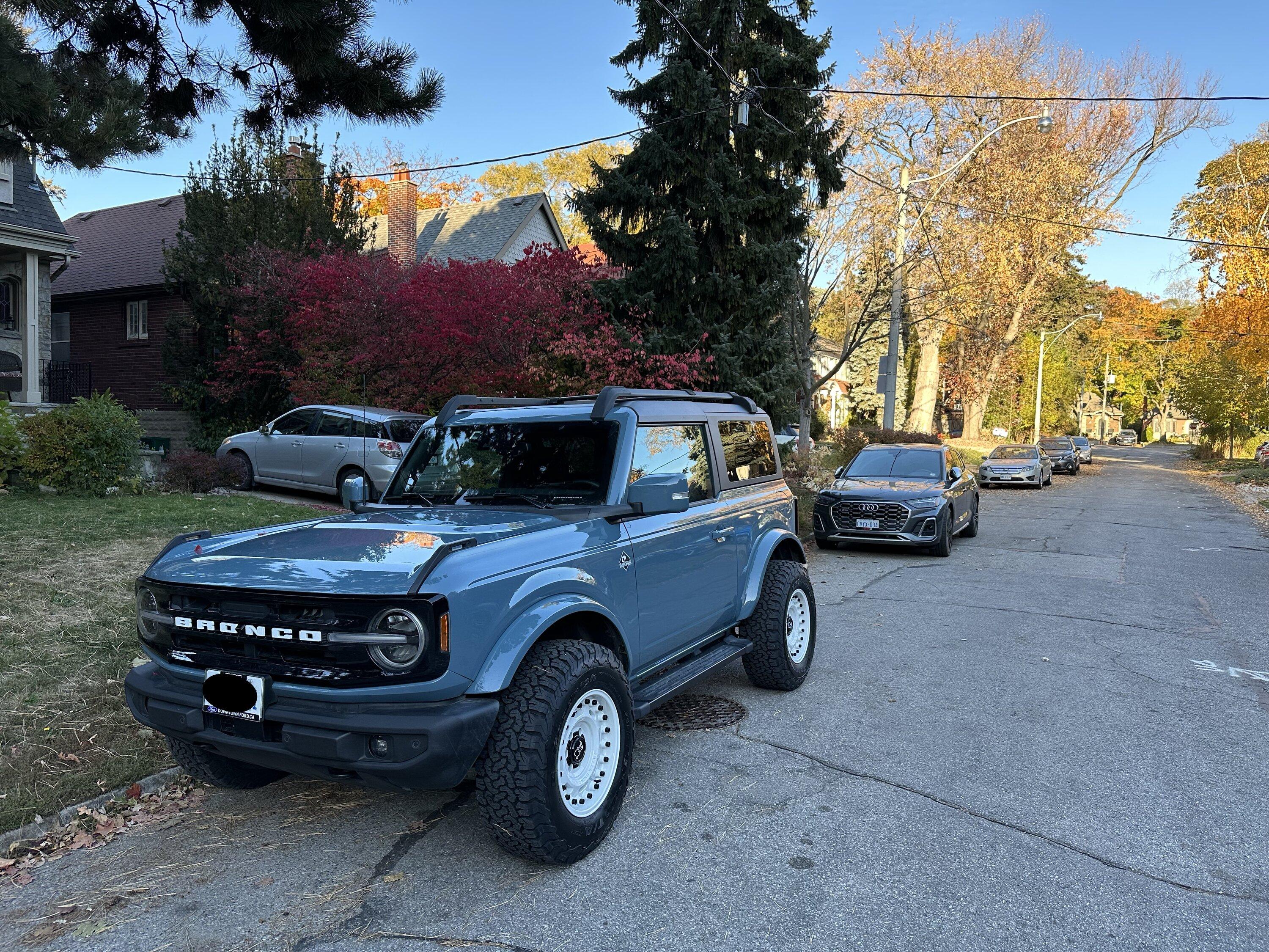 Ford Bronco Show us your installed wheel / tire upgrades here! (Pics) 3FE28D6A-63CB-4D85-BAA8-C8682AB852C2