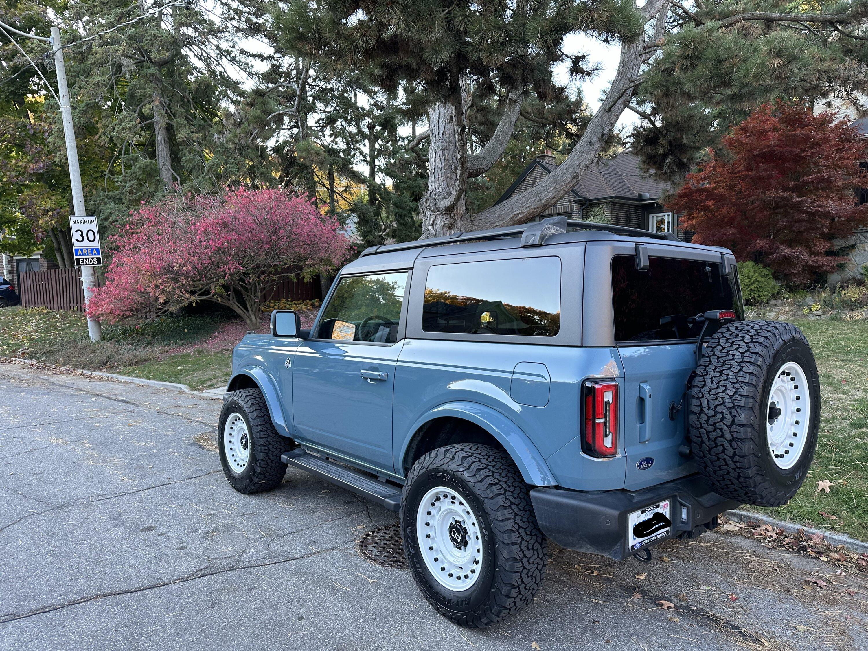 Ford Bronco Show us your installed wheel / tire upgrades here! (Pics) C7F63B0E-7CFC-4690-B08F-6305DD230DC6