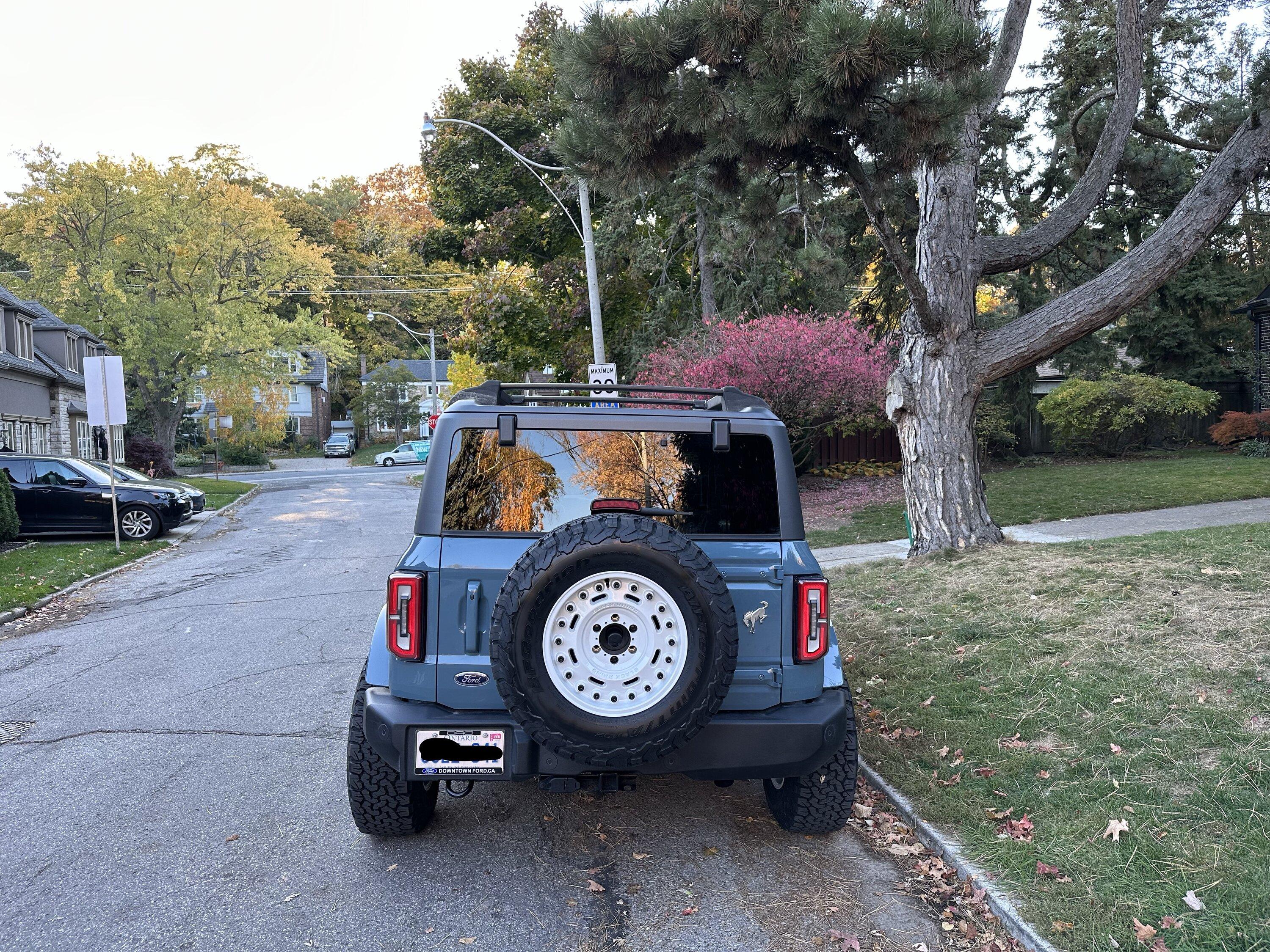 Ford Bronco Show us your installed wheel / tire upgrades here! (Pics) B036DAB2-62A0-44D0-92DB-965448FC9E1D