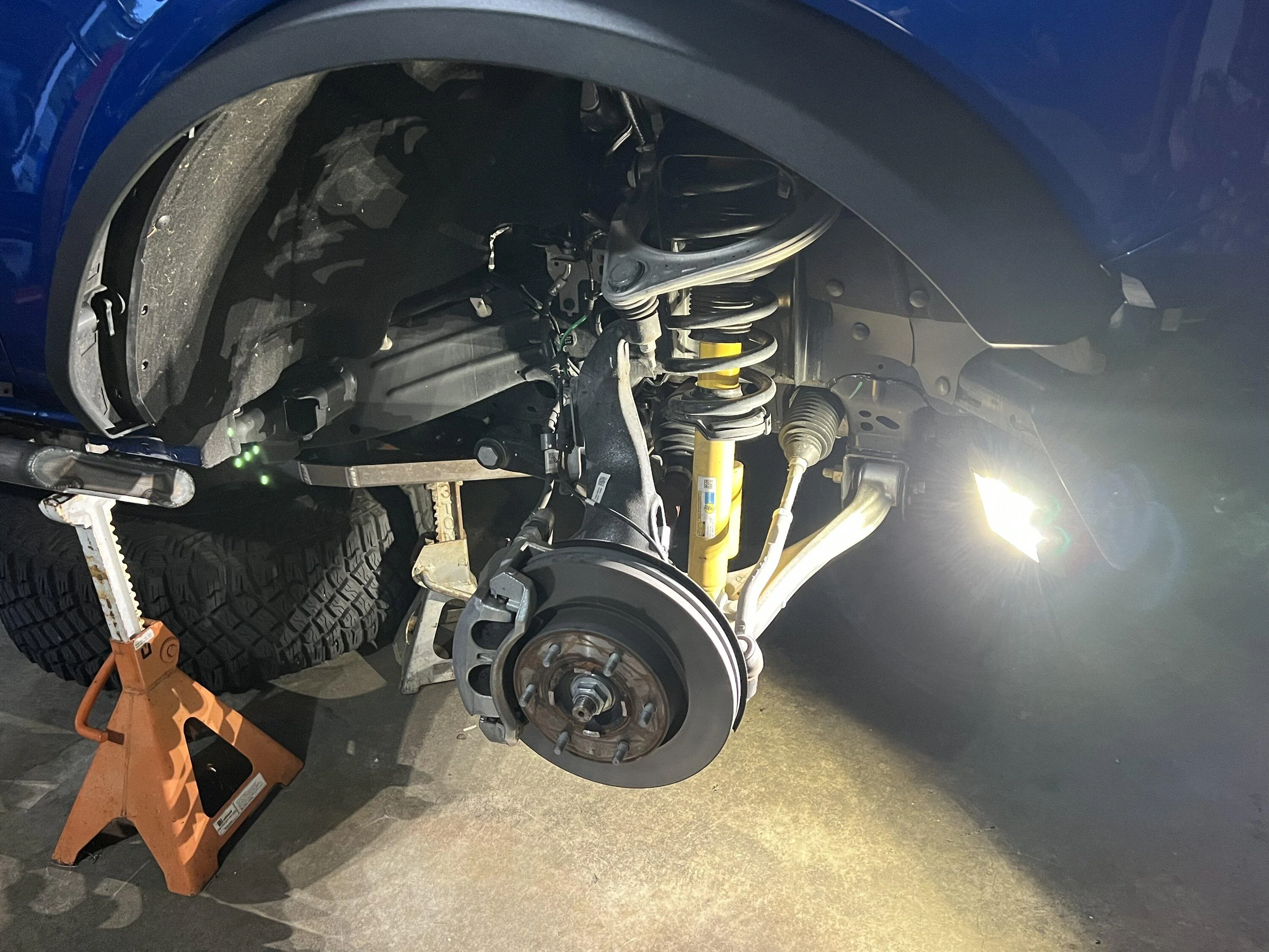 Ford Bronco Bilstein 6112 installation Comparison to SAS and ARB OME springs 6033ED64-5213-4377-B5C4-55FF373ED549