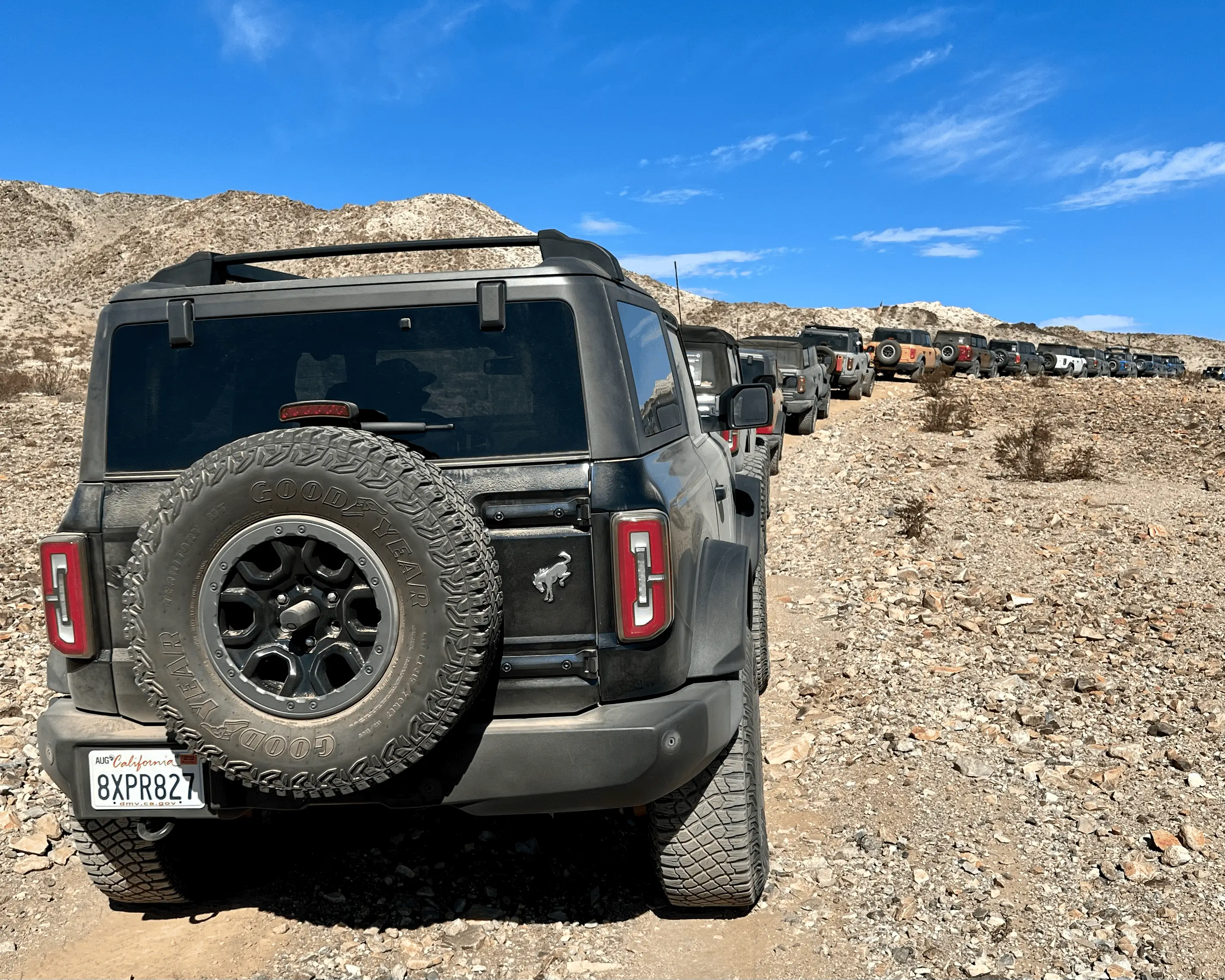 Ford Bronco Johnson Valley / Bronco Knoll Off-Roading With 25+ Broncos tempImageFxl8sm