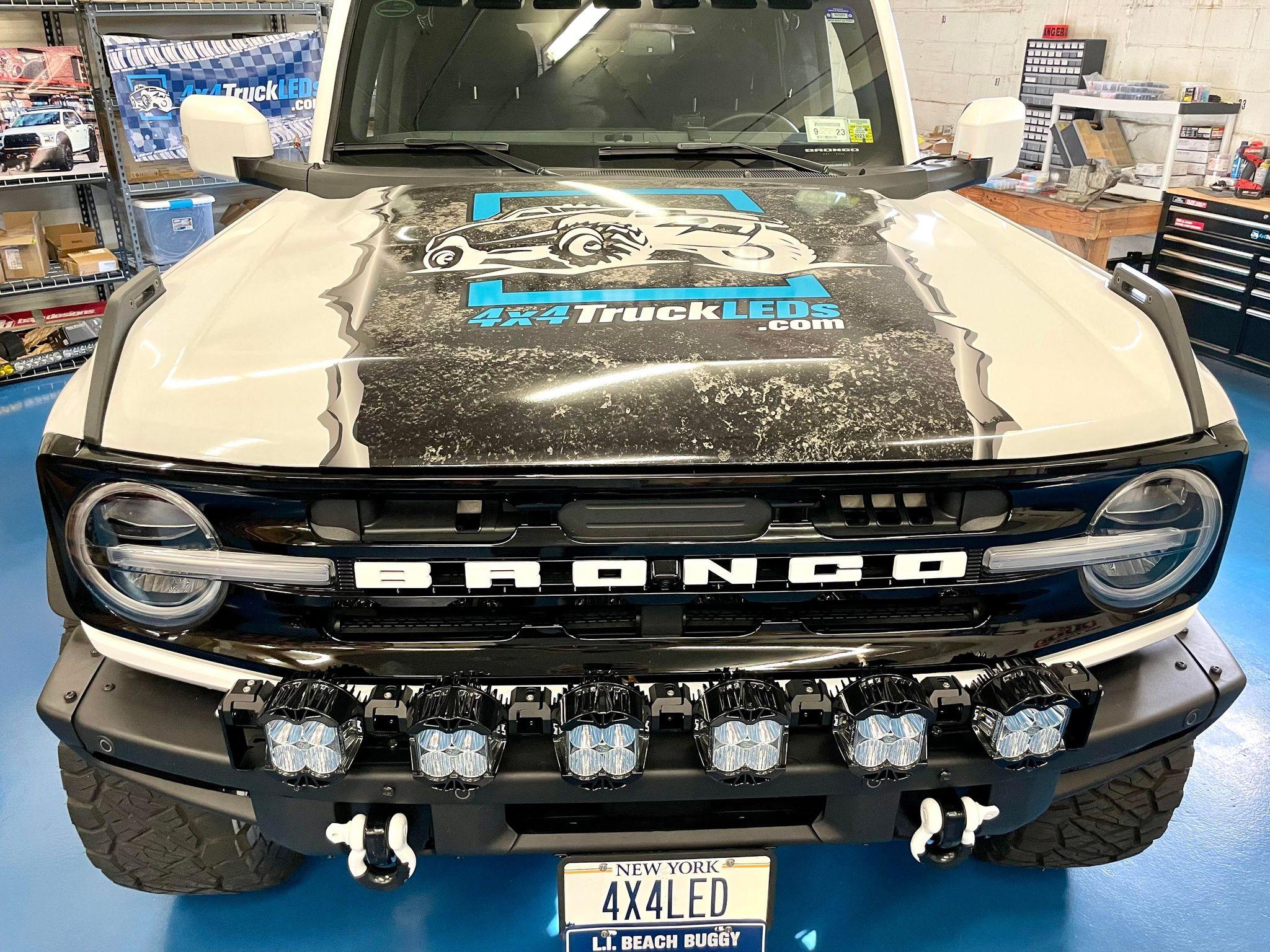 Ford Bronco Baja Designs LP4 Linkable Bumper Kit LP44