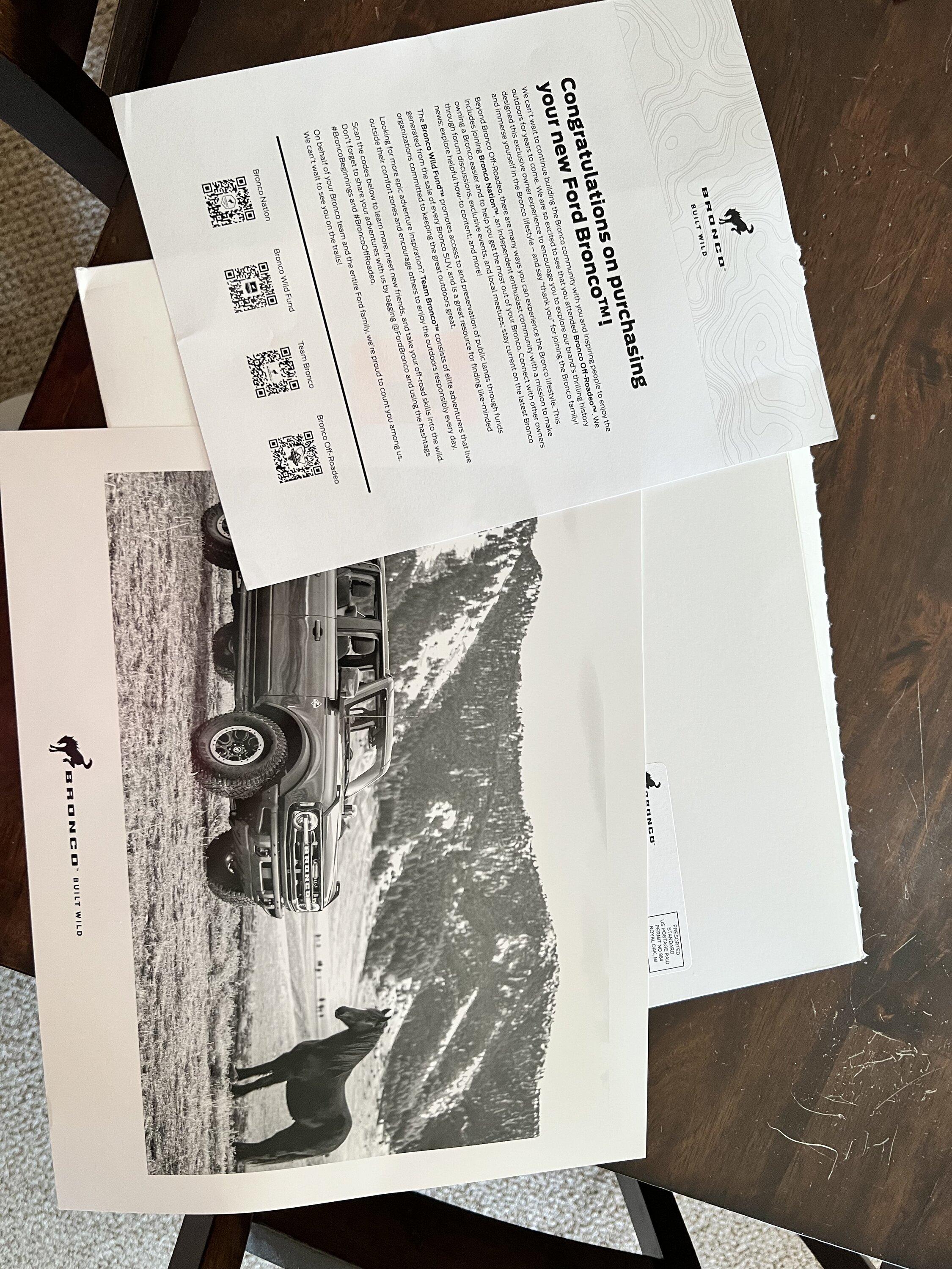 Ford Bronco Finally some official swag! 66F6C2B6-8112-4B57-B235-DC45721AED93