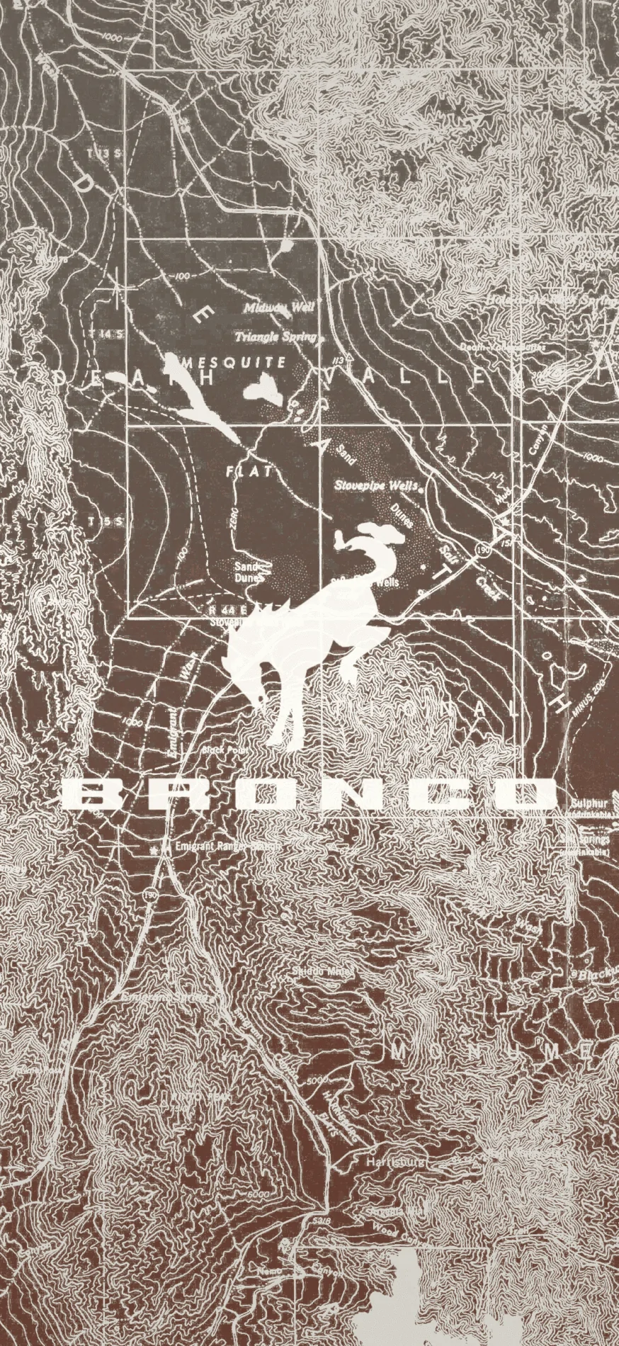 Ford Bronco Phone Wallpapers For Your Bronco Trim DEATH VALLEY 2