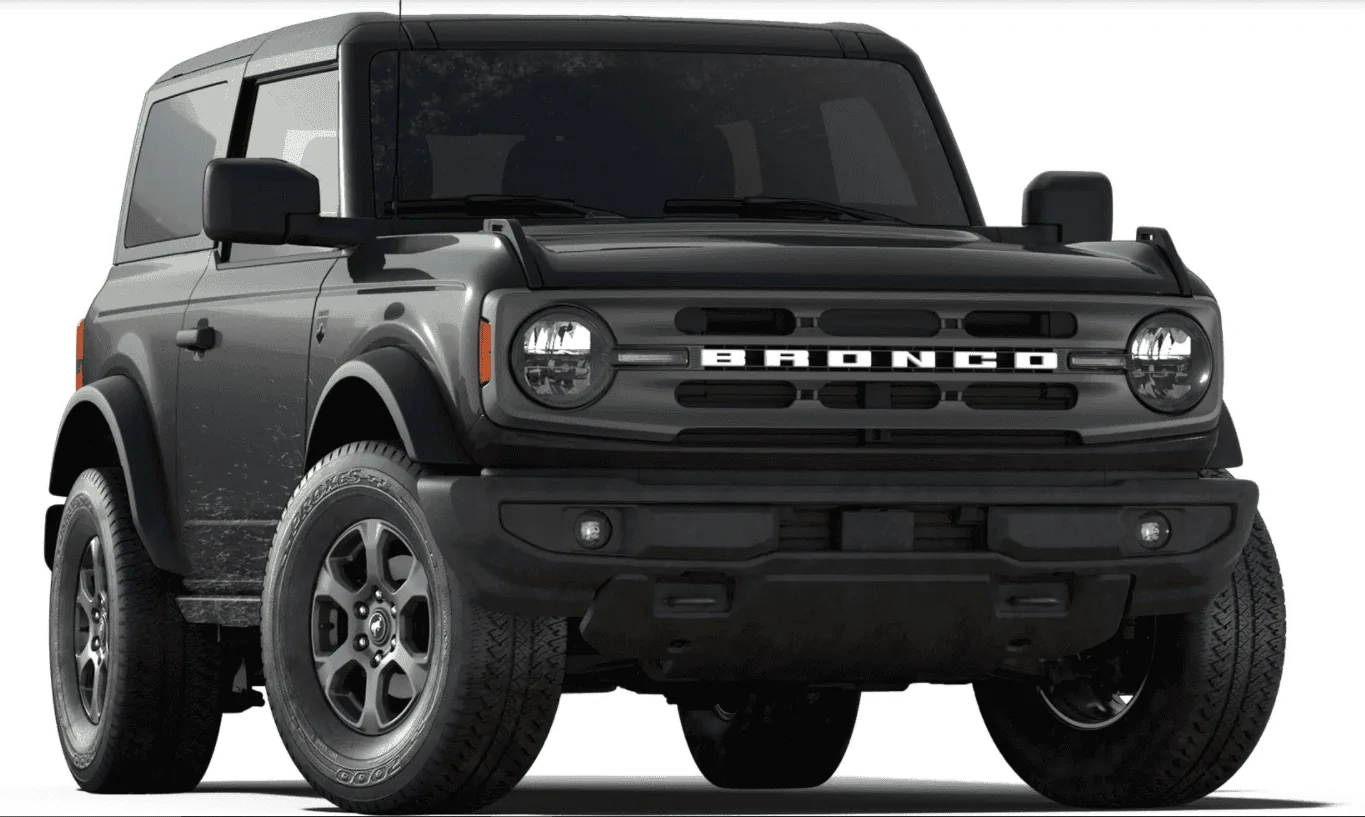 Ford Bronco Carbonized Gray = Green/Brown? graygreenbnco
