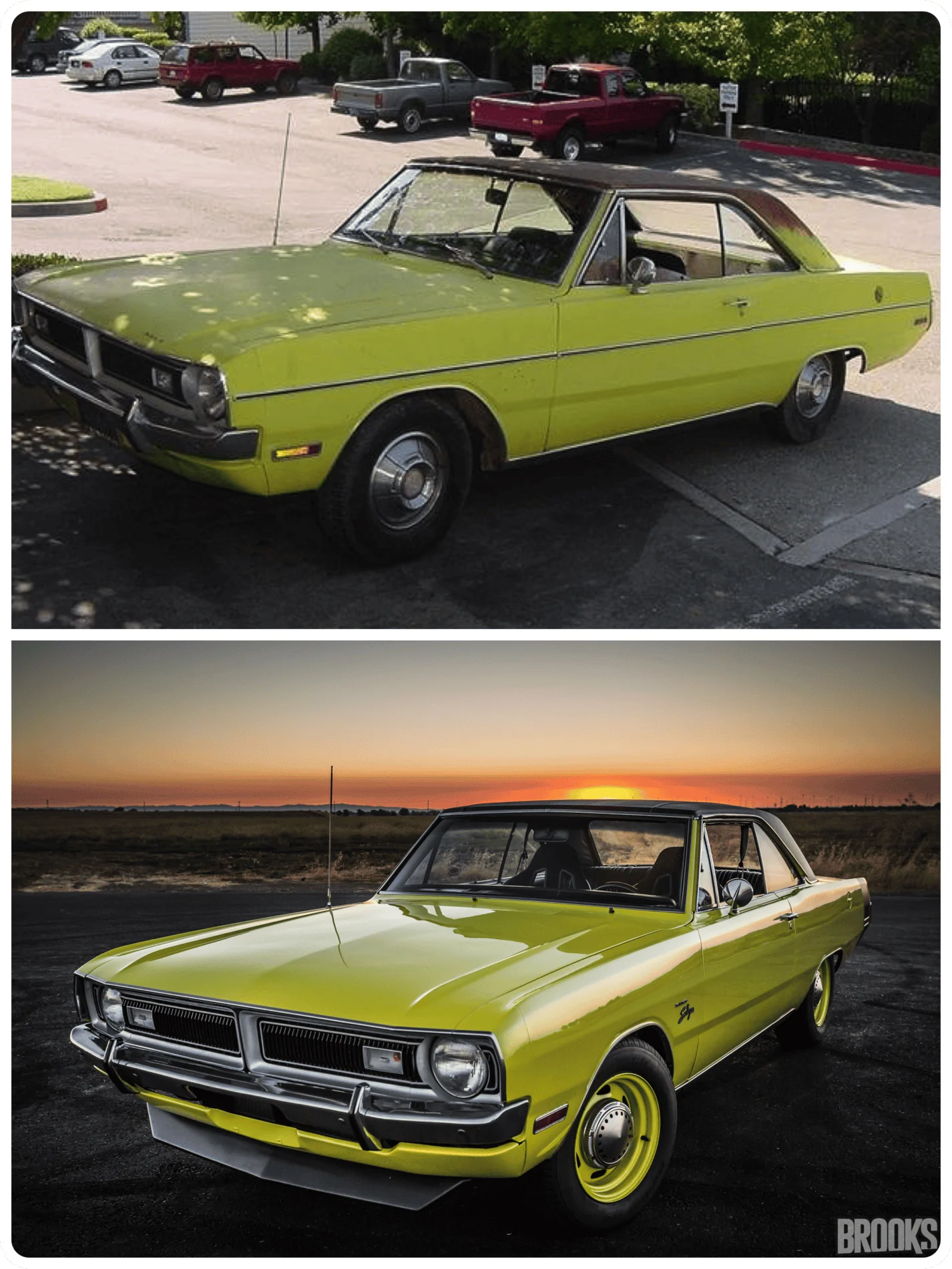 Ford Bronco The Angel and the Devil. Dart Before and After