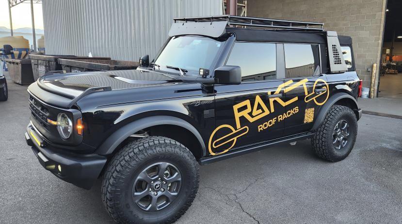 Ford Bronco RAKET Roof Rack solution for Soft/Hard/No Top. Order portal goes live Nov. 15th. 1F4901E2-30F0-467C-9CD6-A100102F0338