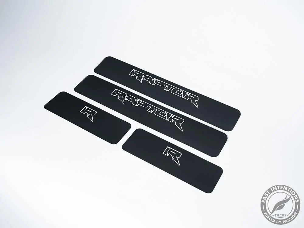 Ford Bronco Raptor Door Sill Guards by Fast Intentions white_raptor