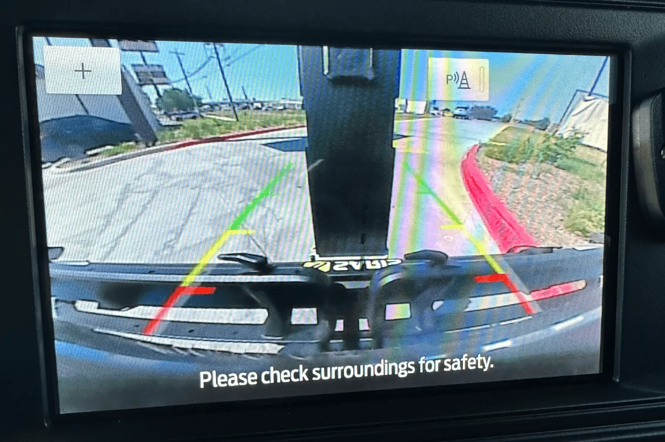 Ford Bronco Bike rack that doesn't block rear camera while folded 1667355867630