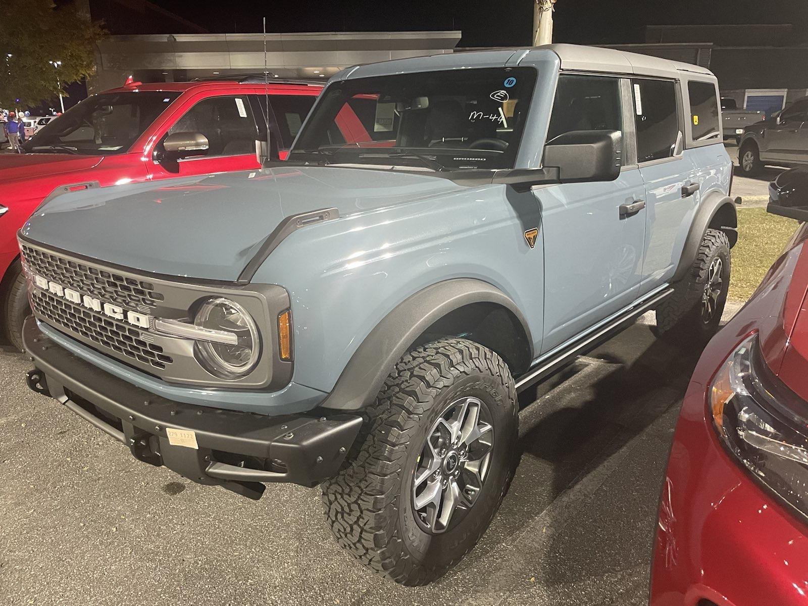 Ford Bronco Build week 10/3/22 Group image0