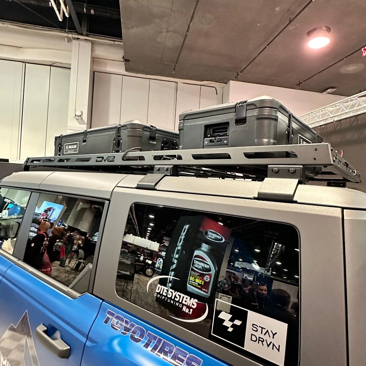 Rapter R Sema 📸 DRVNmind | DTE Systems - Satin PPF Wrapped Velocity Blue Bronco ...