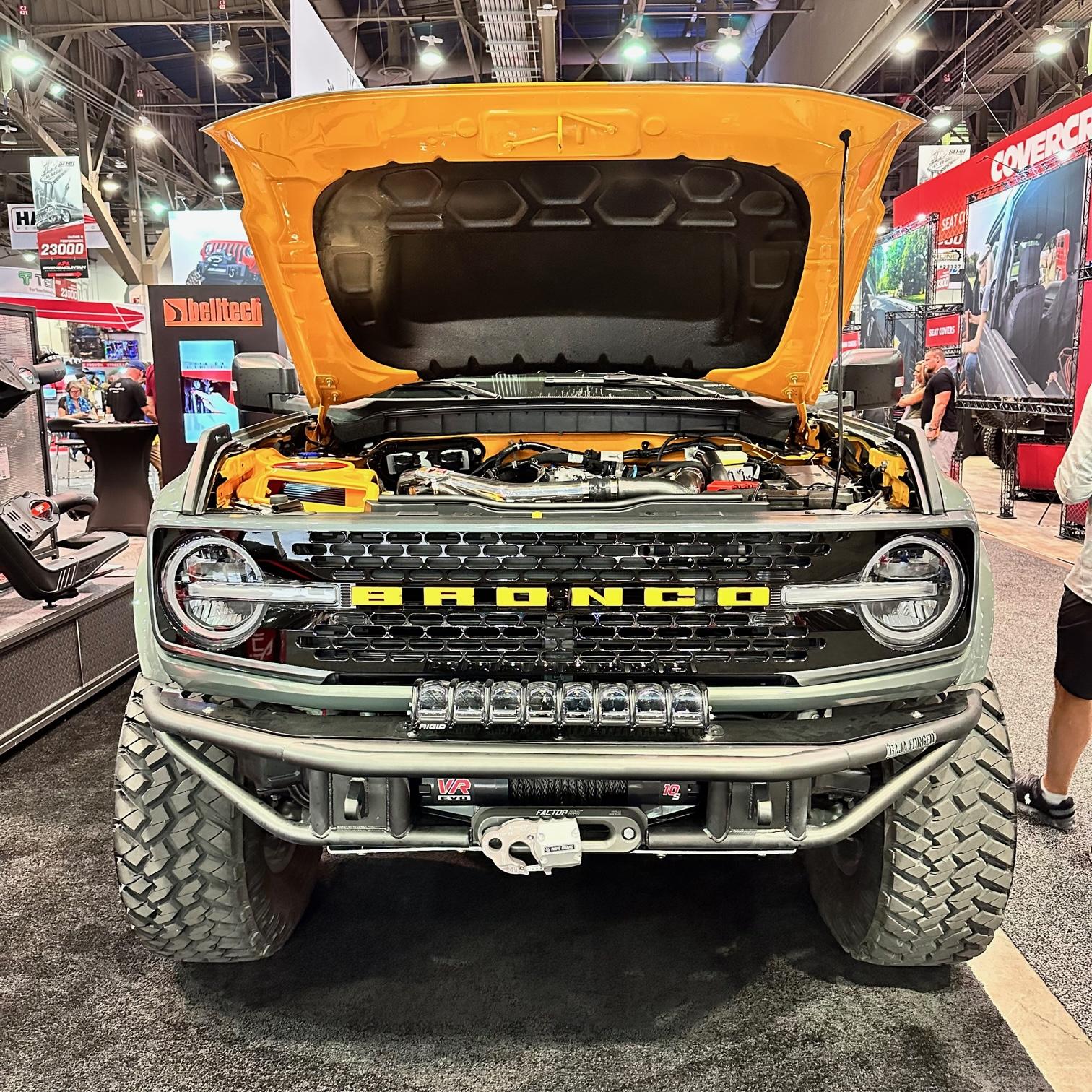 📸 Injen | Baja Forged Bronco Build [SEMA 2022] | Bronco6G - 2021+ Ford ...