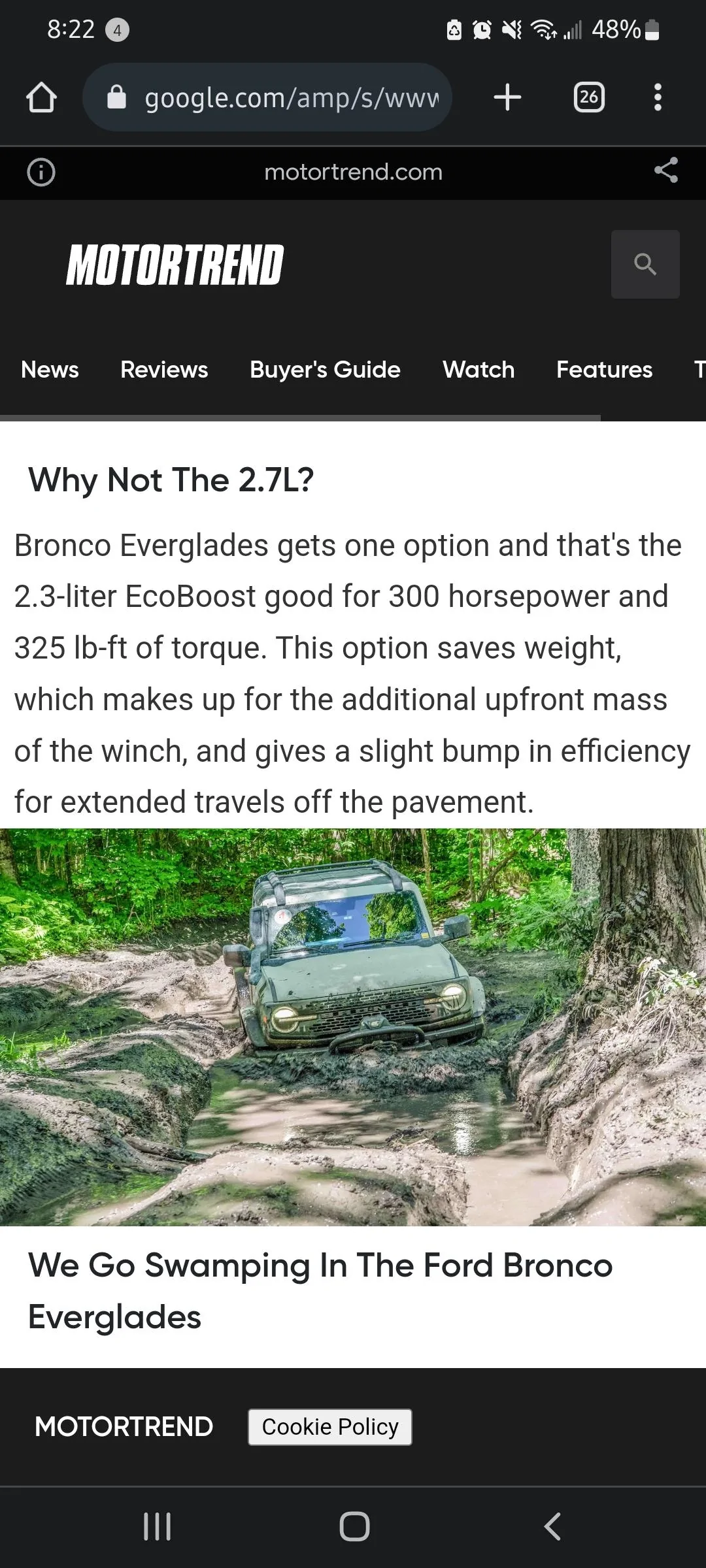 Ford Bronco Made the Switch, Would you? Screenshot_20221102-202229_Chrom