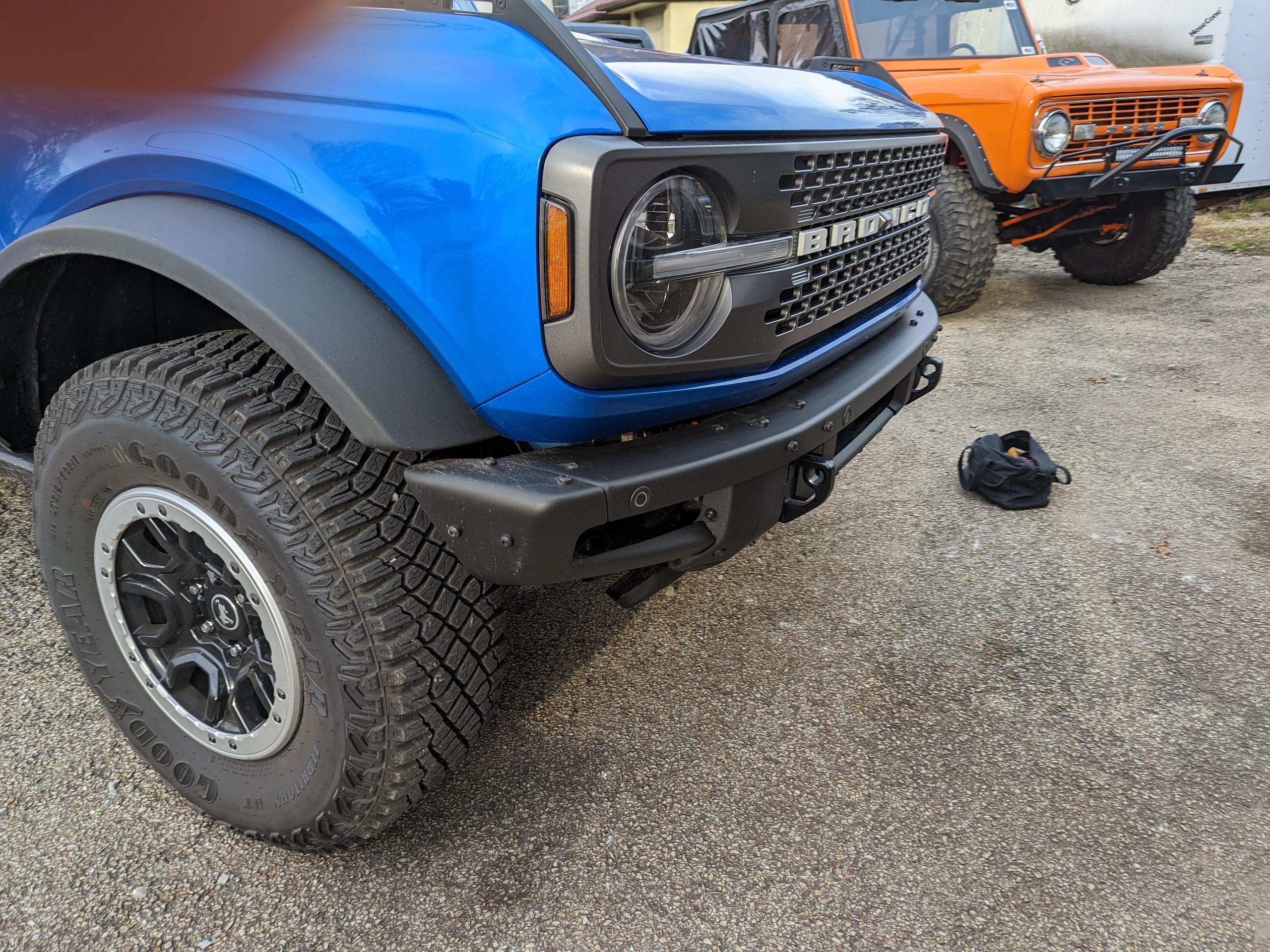 Ford Bronco Ford OEM Modular Bumper PXL_20221102_202555494