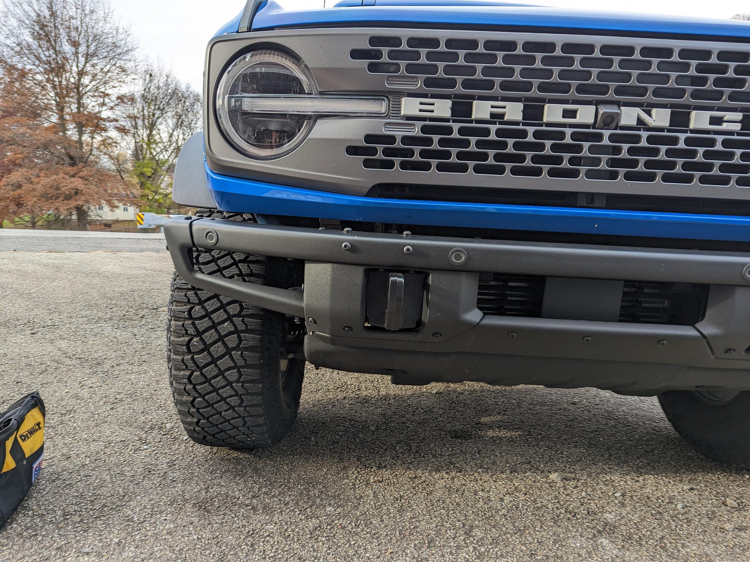 Ford Bronco Ford OEM Modular Bumper PXL_20221102_202601033