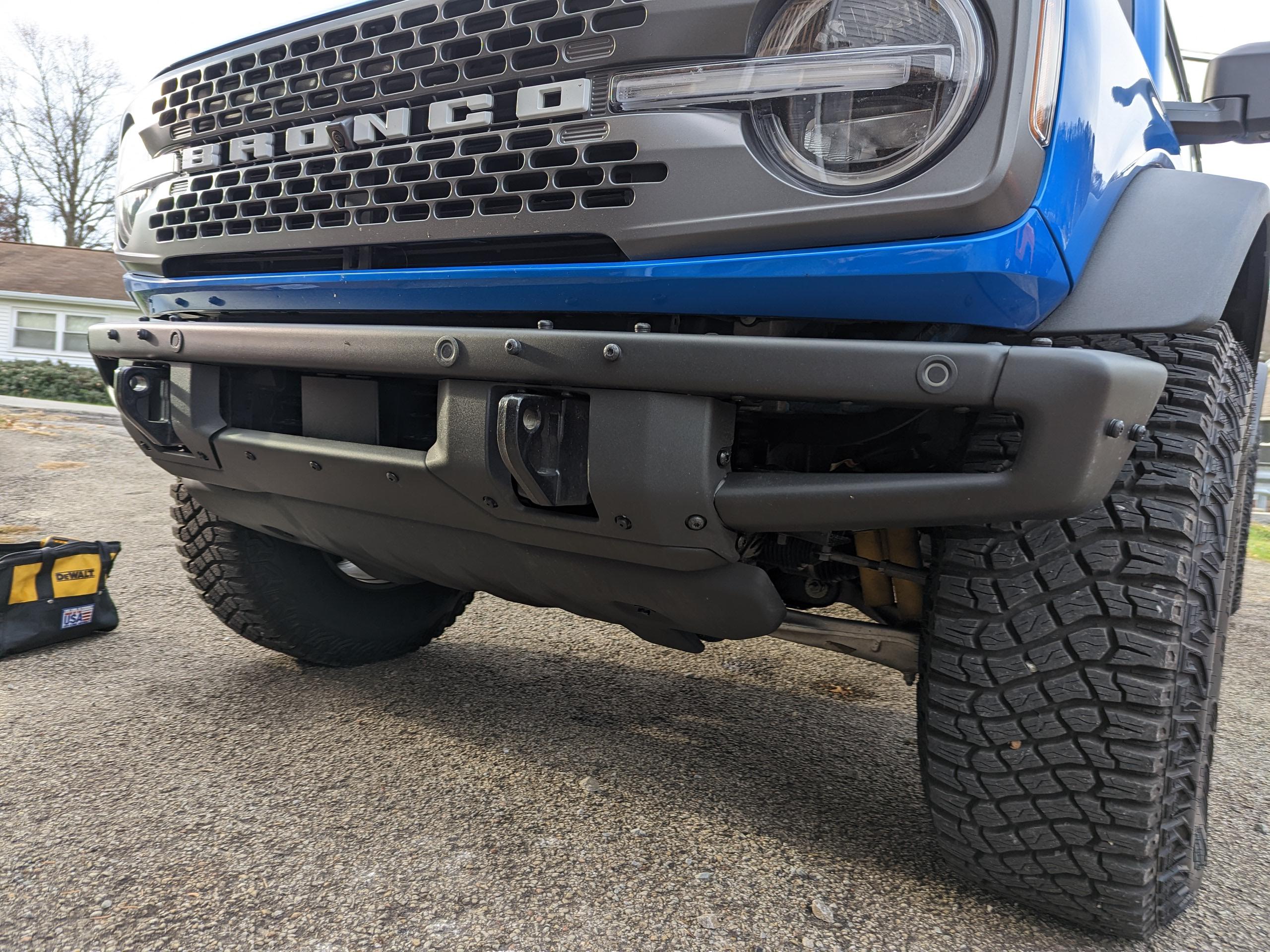 Ford Bronco Ford OEM Modular Bumper PXL_20221102_202612167
