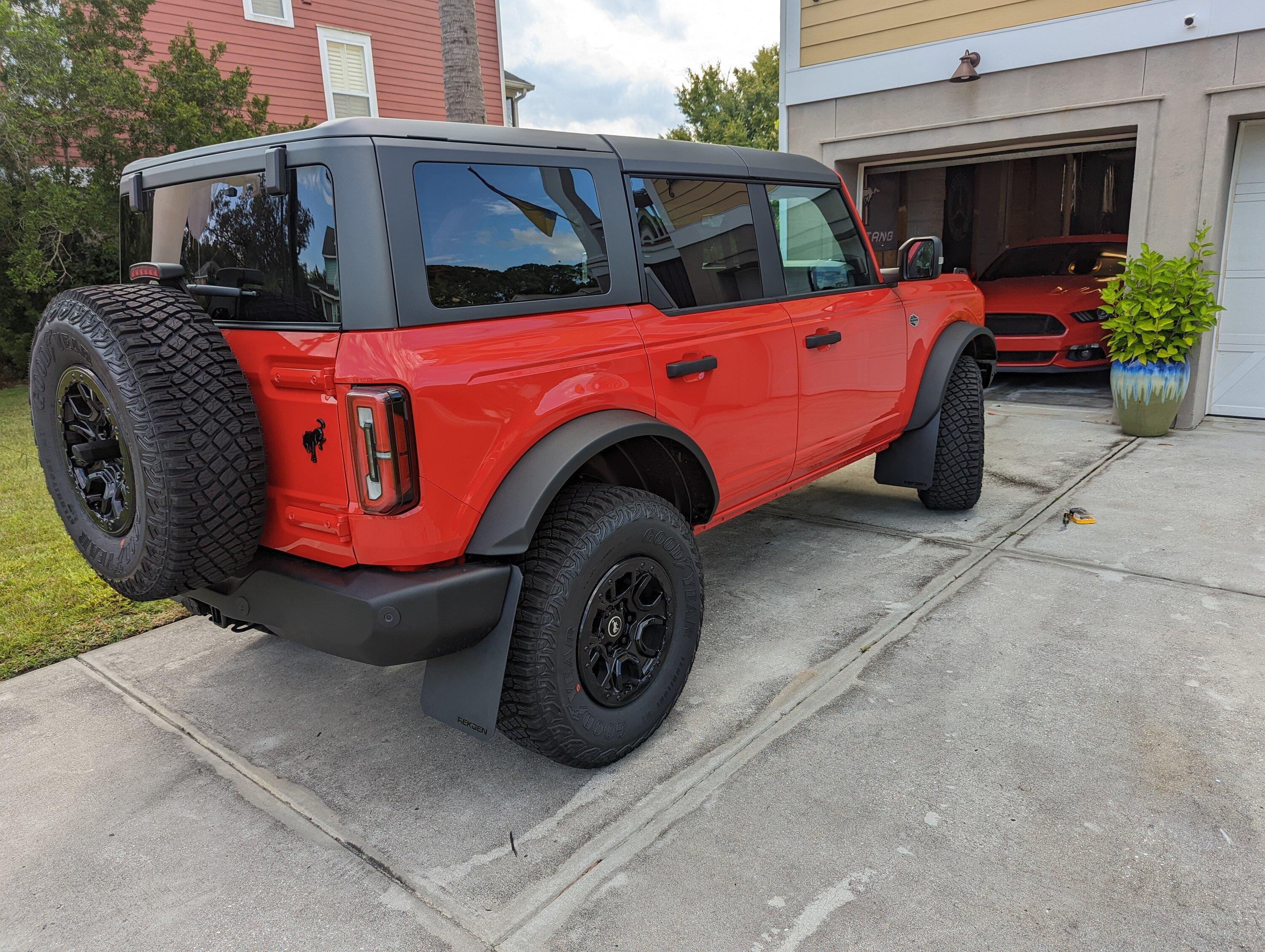 Ford Bronco Mud Flaps that look good -- recommendations? PXL_20221017_195714407