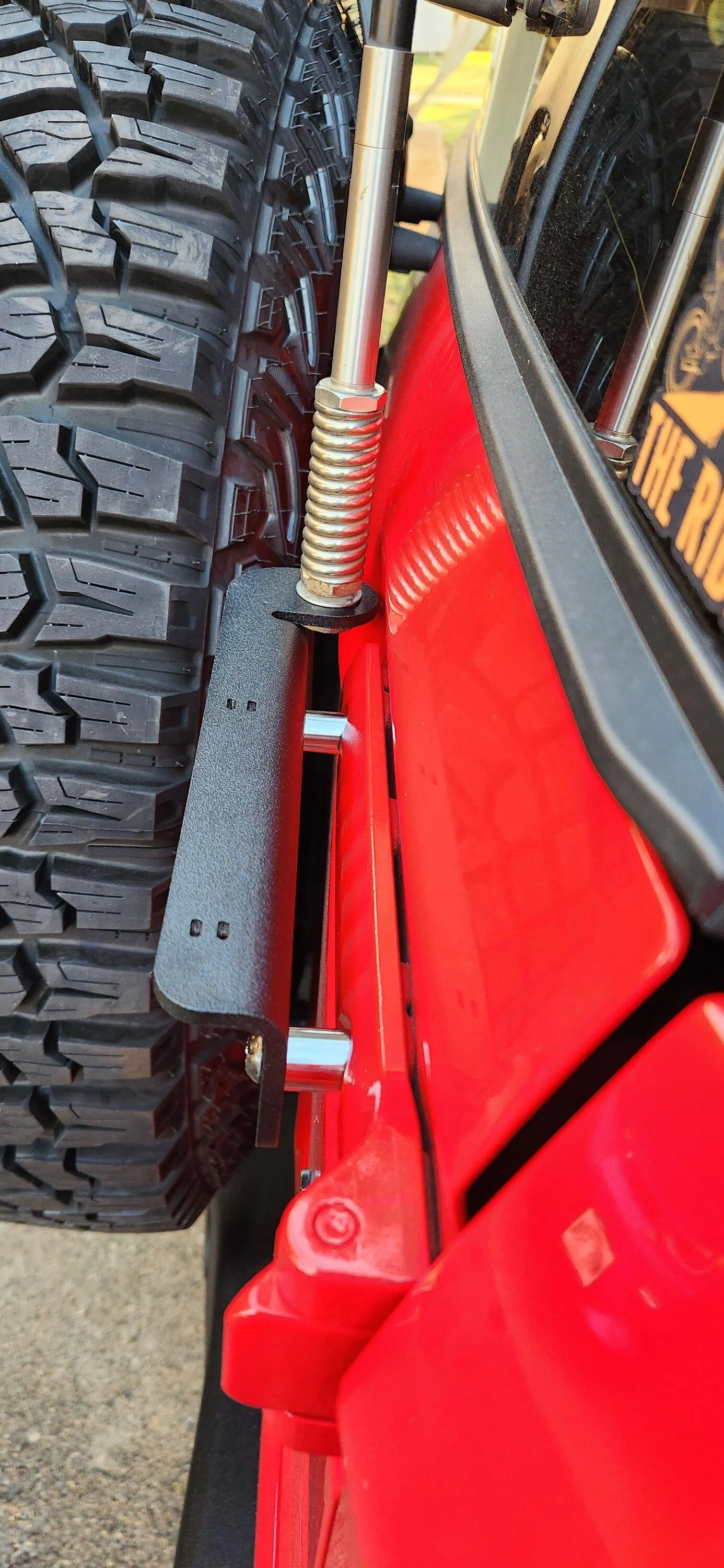 Ford Bronco Antenna mount for CB/GMRS/HAM 20221102_173251