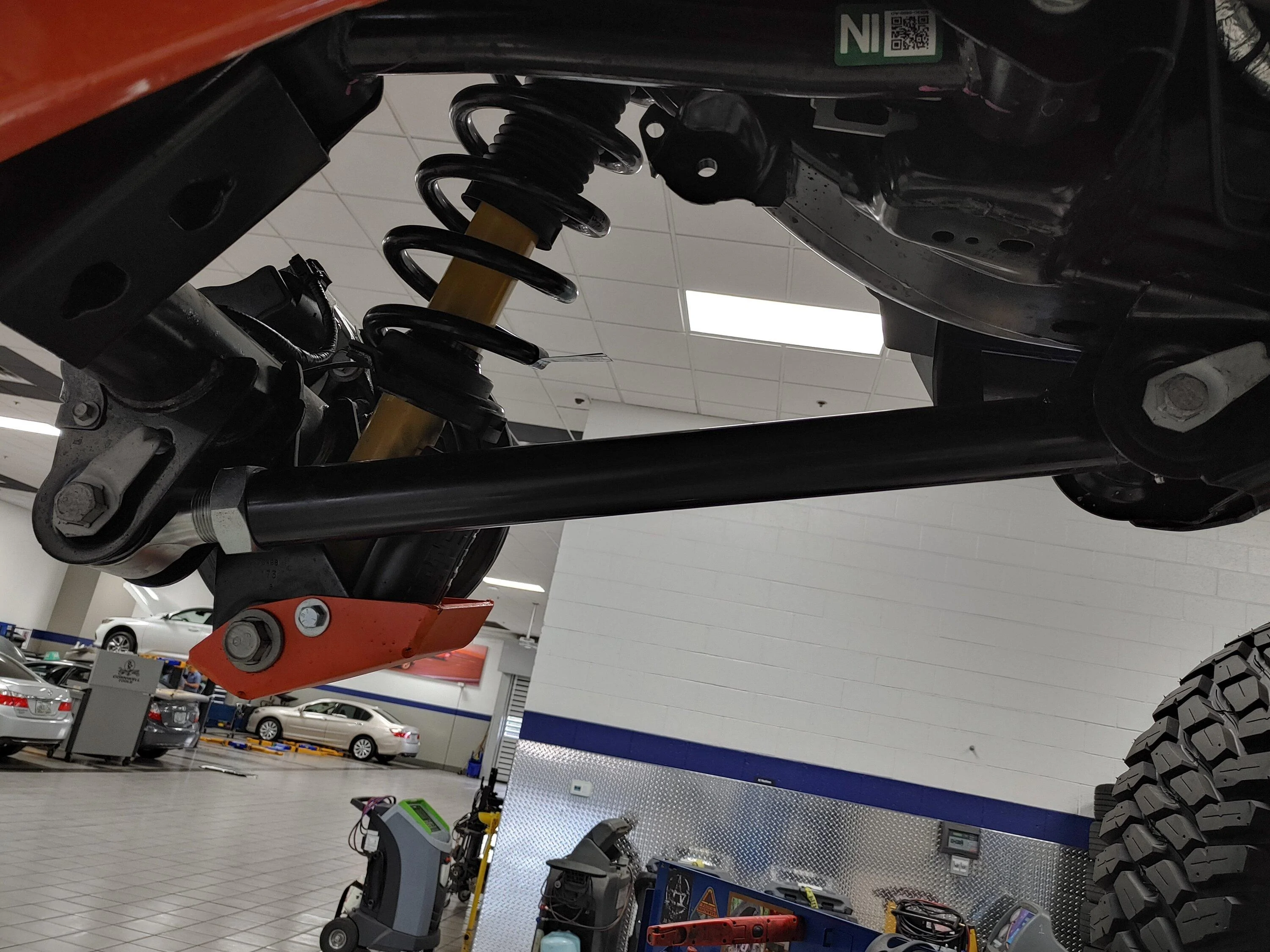 Ford Bronco Low CG, max articulation, and biggest tire size without interference? 20221102_153748_HDR