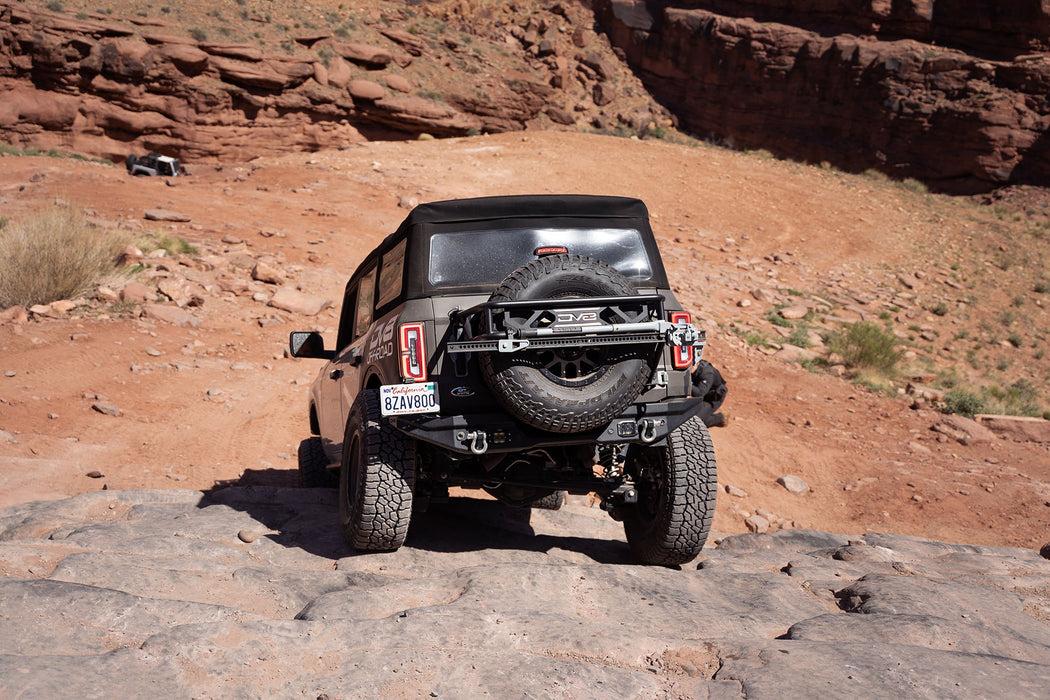 Ford Bronco DV8 Offroad | Spare Tire Guard & Accessory Mount ford-bronco-spare-tire-guard-armor_1051x700
