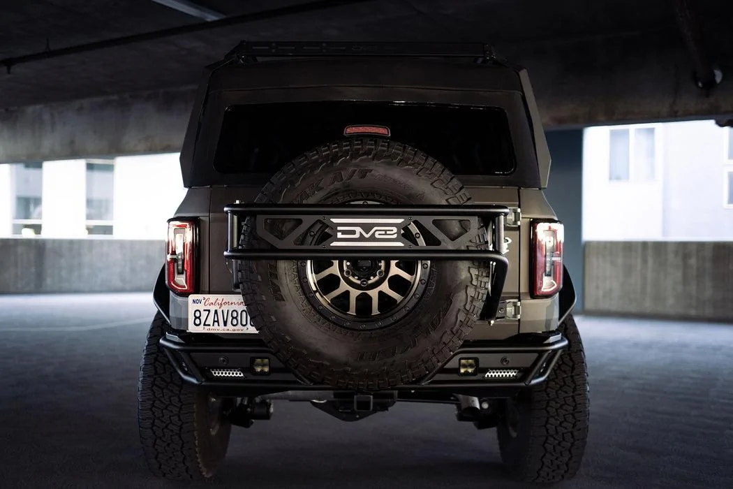 Ford Bronco DV8 Offroad | Spare Tire Guard & Accessory Mount n-bronco-spare-tire-guard-accessory-mount_1051x700