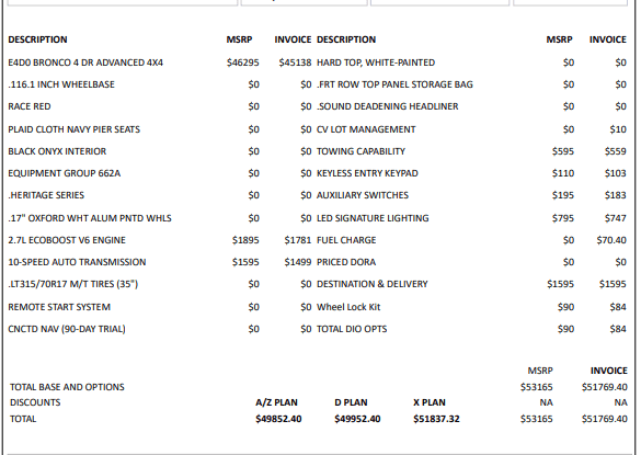Ford Bronco Bronco Heritage Order Confirmed 1667582253401
