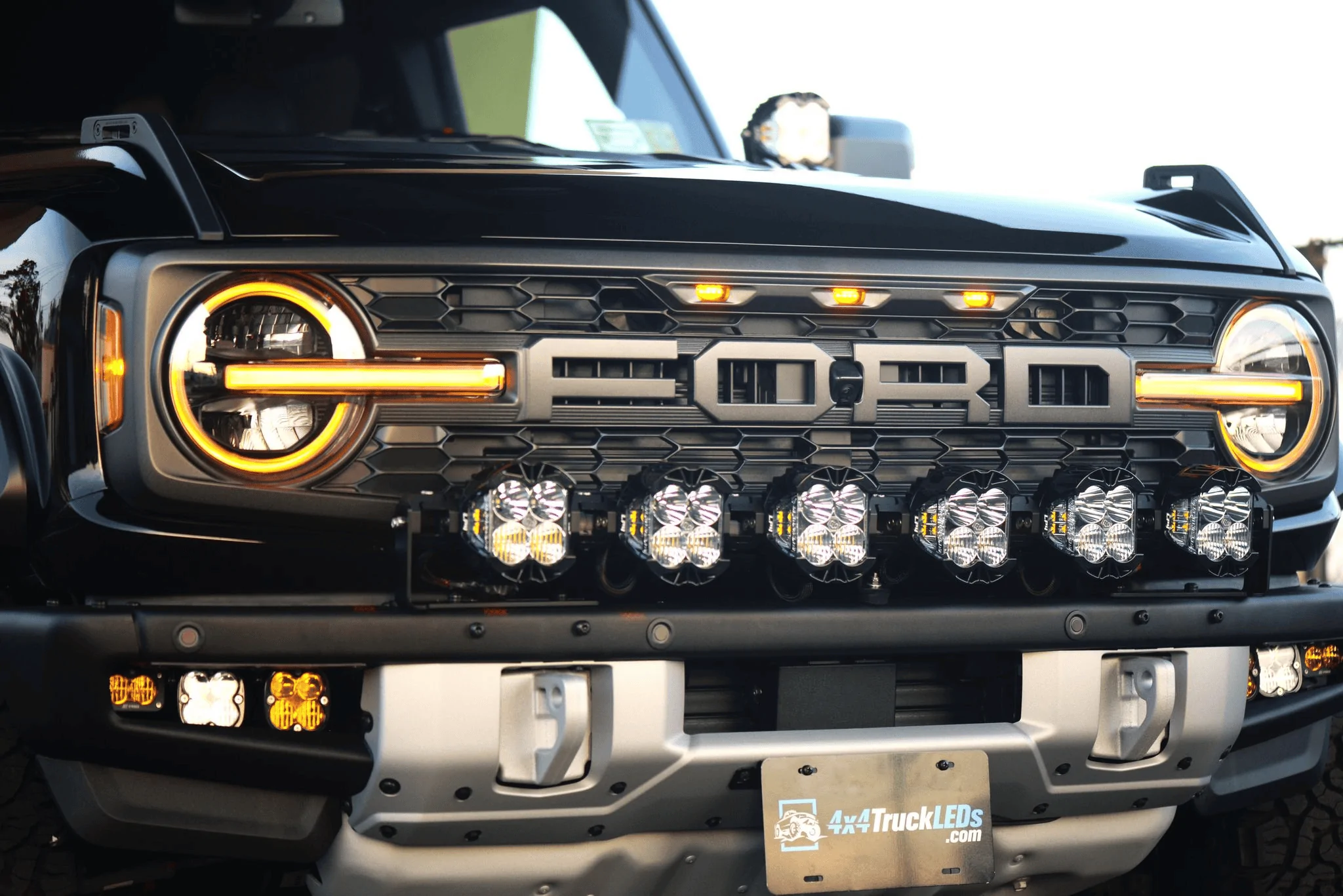 Ford Bronco Baja Designs LP4 Linkable Bumper Kit 1667604825385