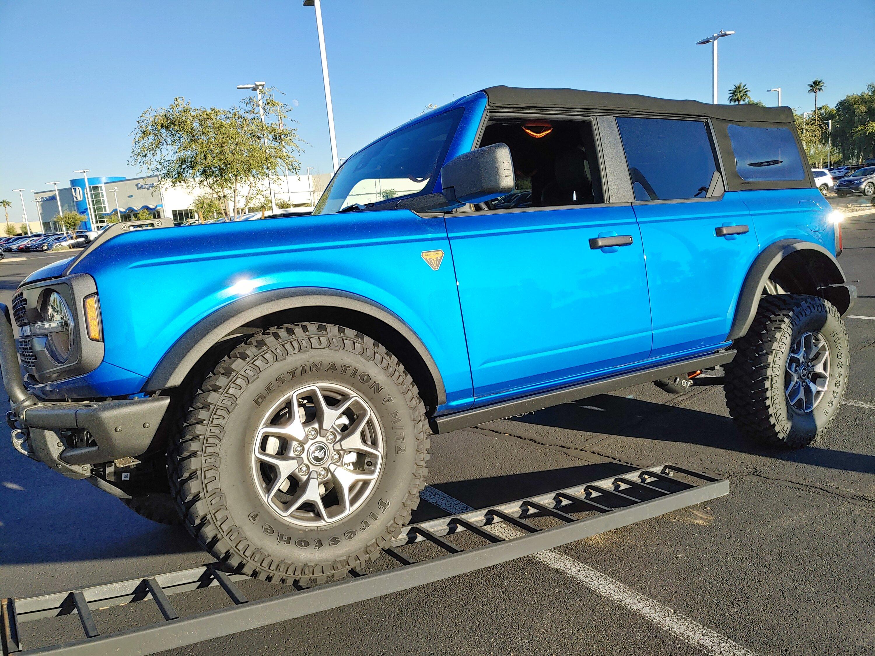 Ford Bronco Low CG, max articulation, and biggest tire size without interference? 20221104_163007_HDR