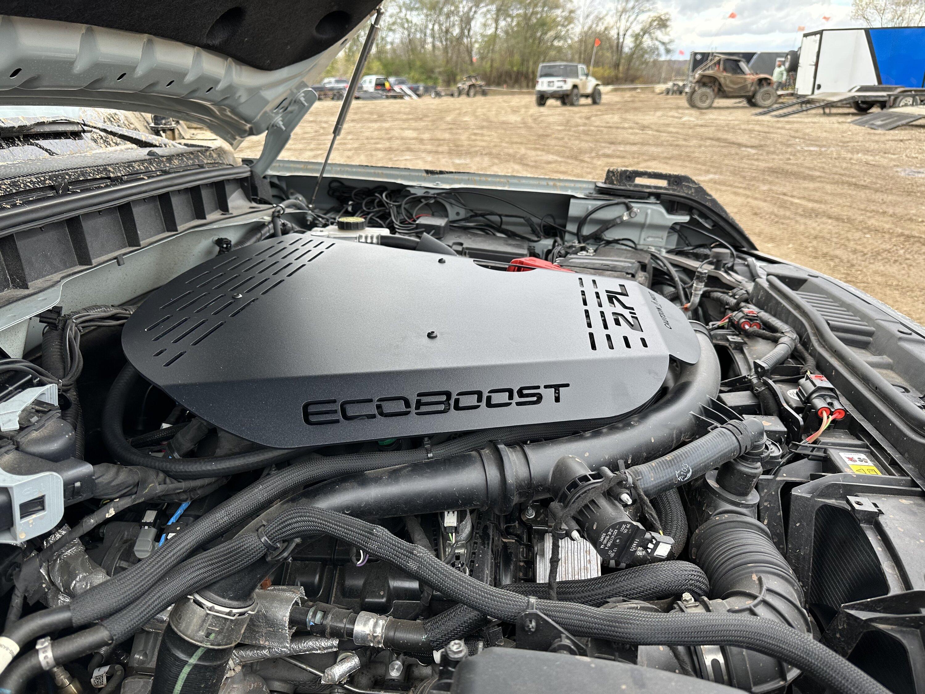 Ford Bronco 2.7L and 2.3L engine covers! JcrOffroad IMG_0898
