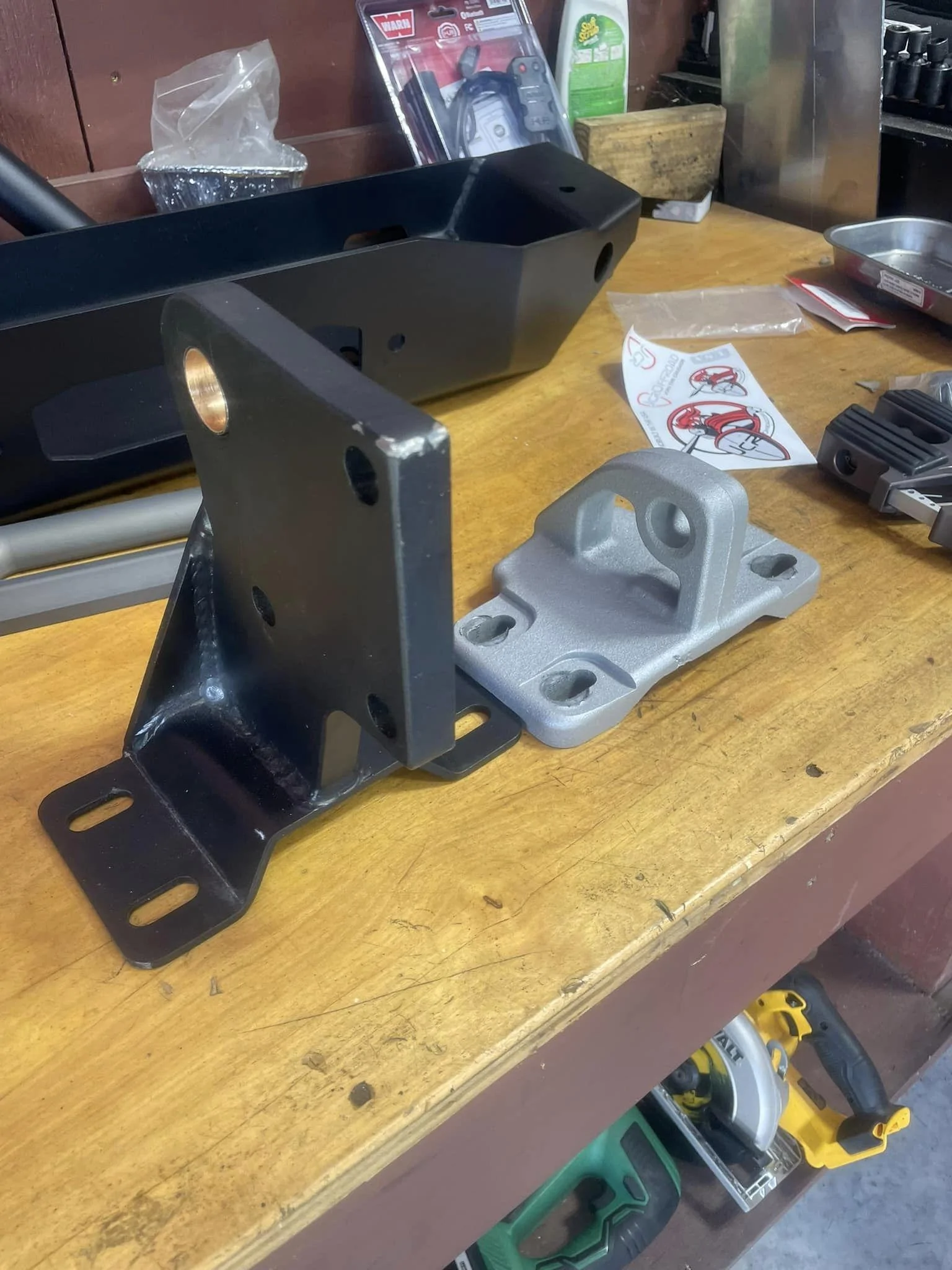Ford Bronco Winch solutions for your Raptor jcr vs factory tow hooks
