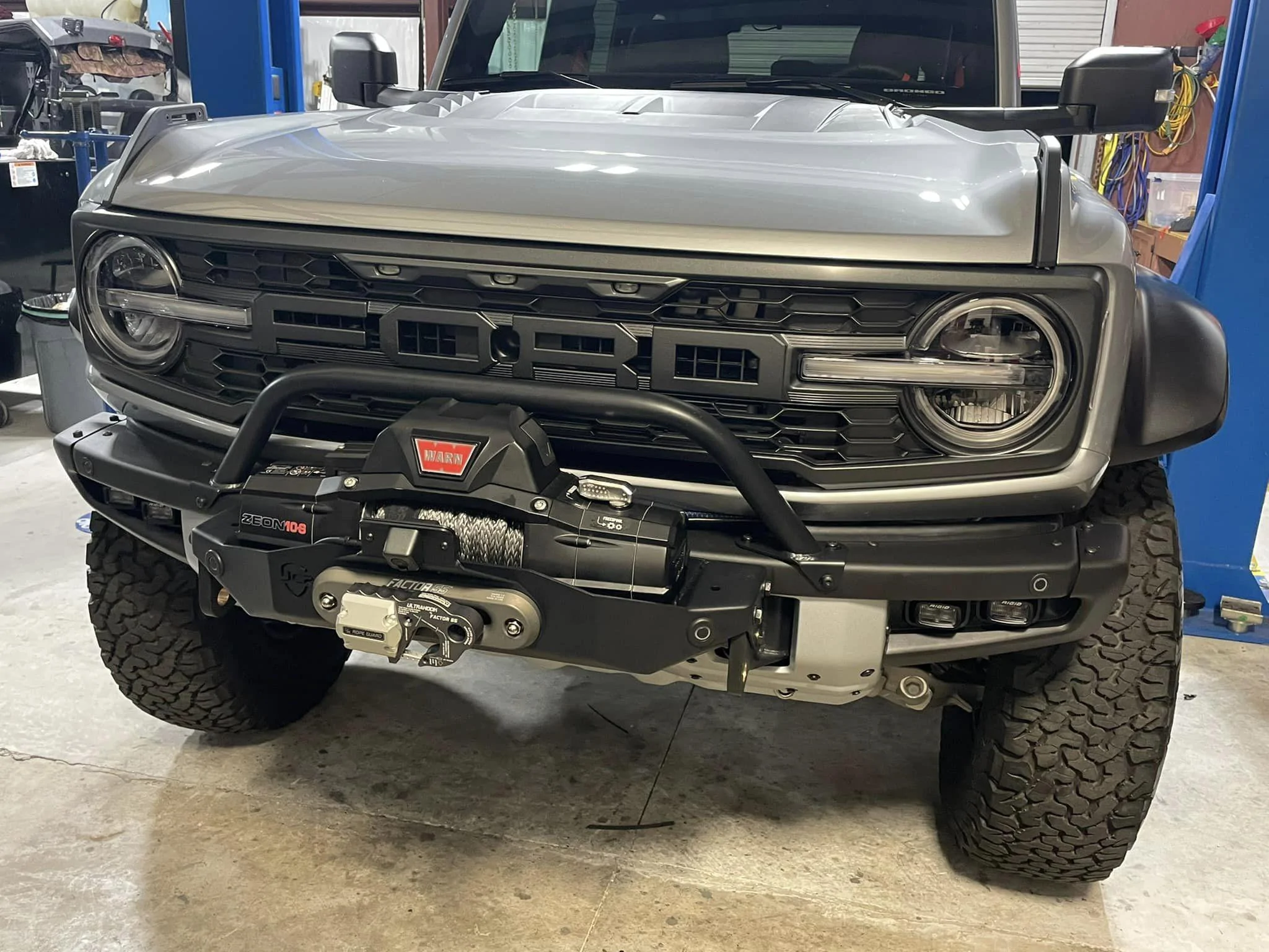 Ford Bronco Winch solutions for your Raptor jcr winch mount and bar