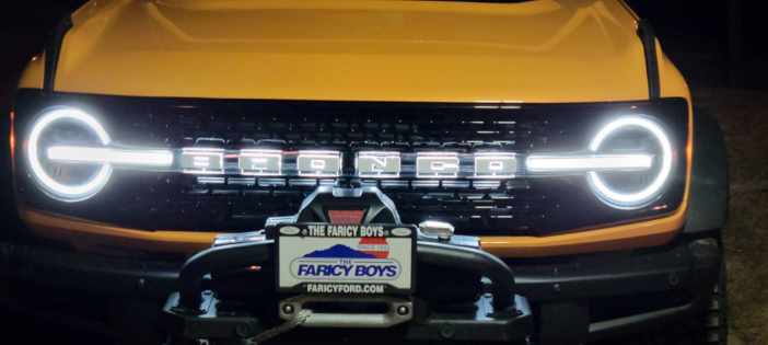 Ford Bronco Ford Performance Winch Bronco lights 2