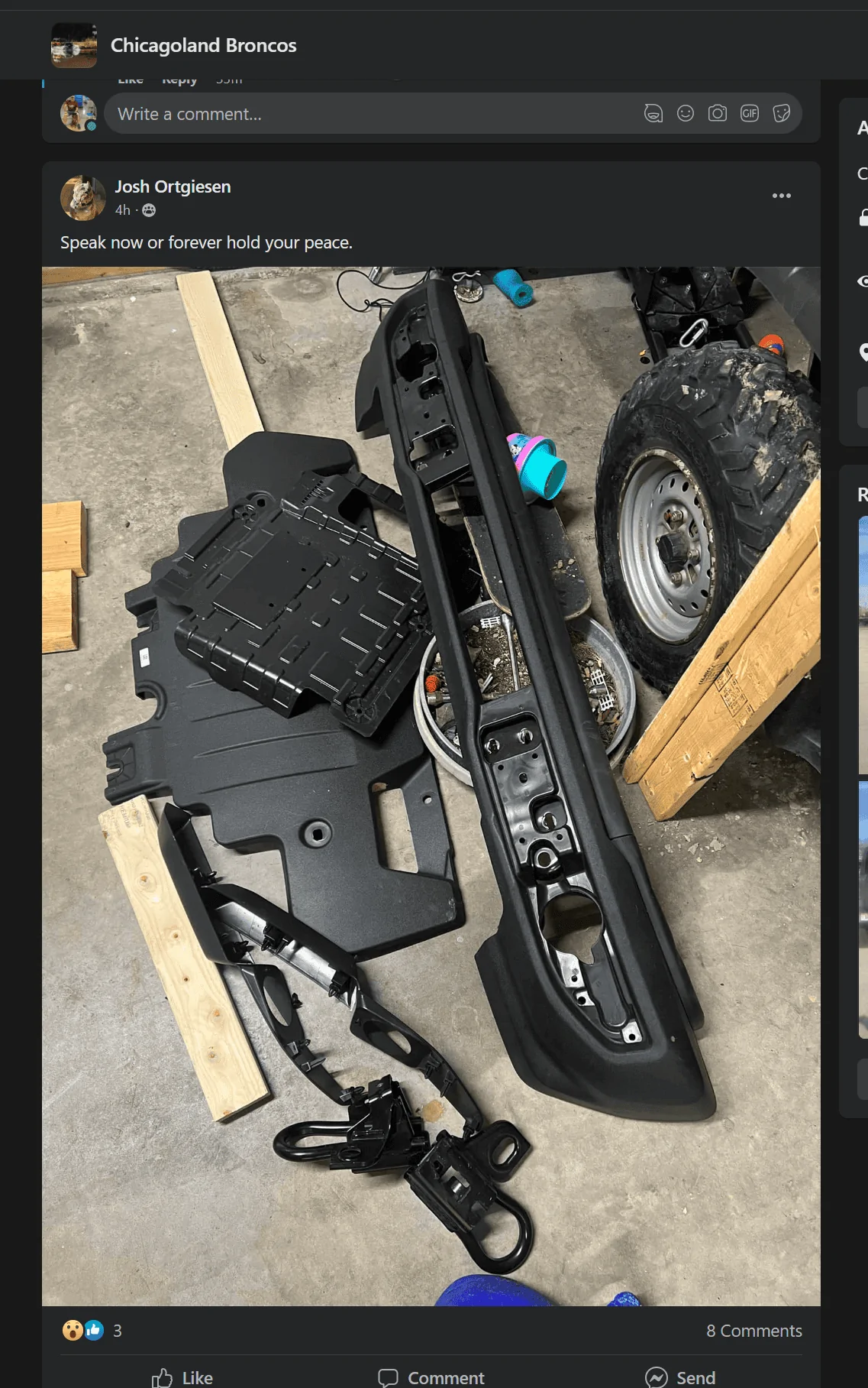 Ford Bronco Wanted Capable Bumper 1667762942707