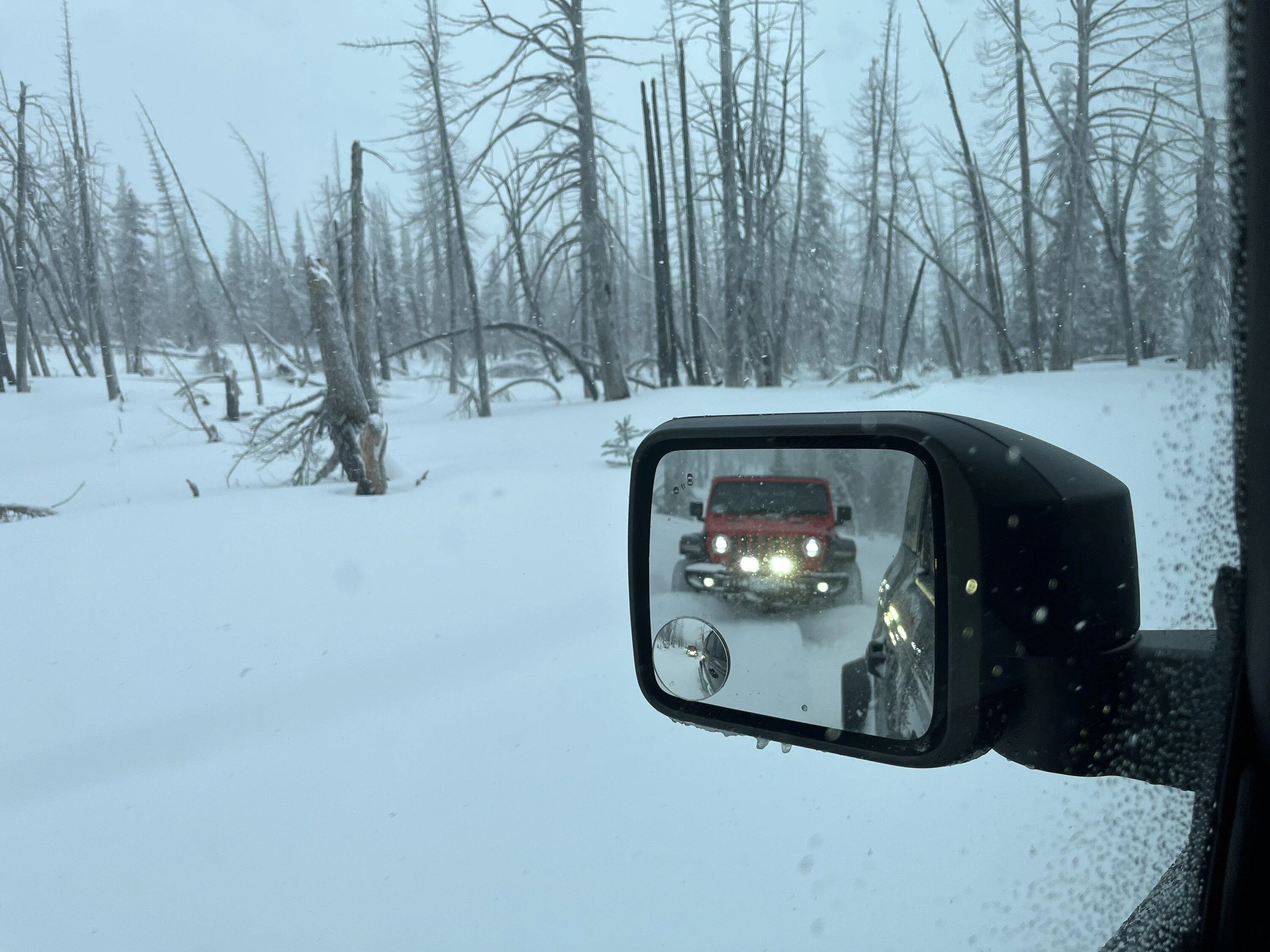 Ford Bronco Snow Wheeling With Bronco & Jeep 06 Nov 2022 IMG_0636