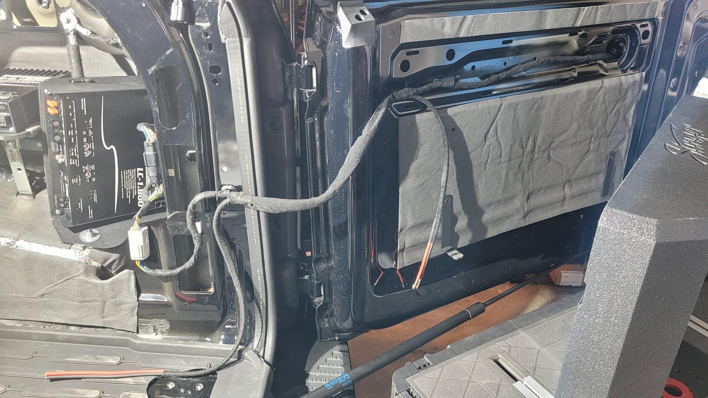 Ford Bronco High End Audio Upgrade in Bronco Raptor -- 7 Part DIY Install 20221009_184821