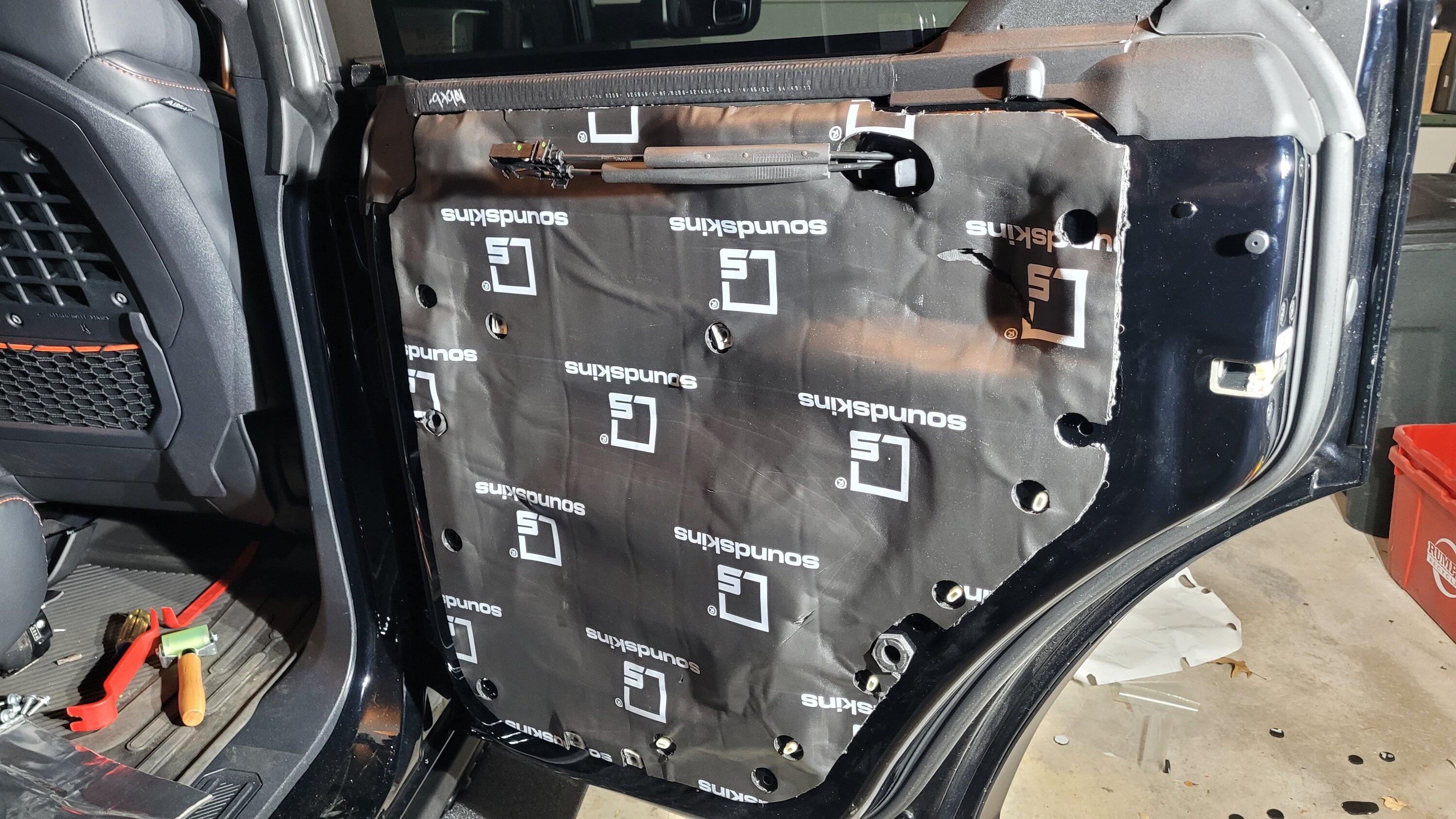 Ford Bronco High End Audio Upgrade in Bronco Raptor -- 7 Part DIY Install 20221026_203707