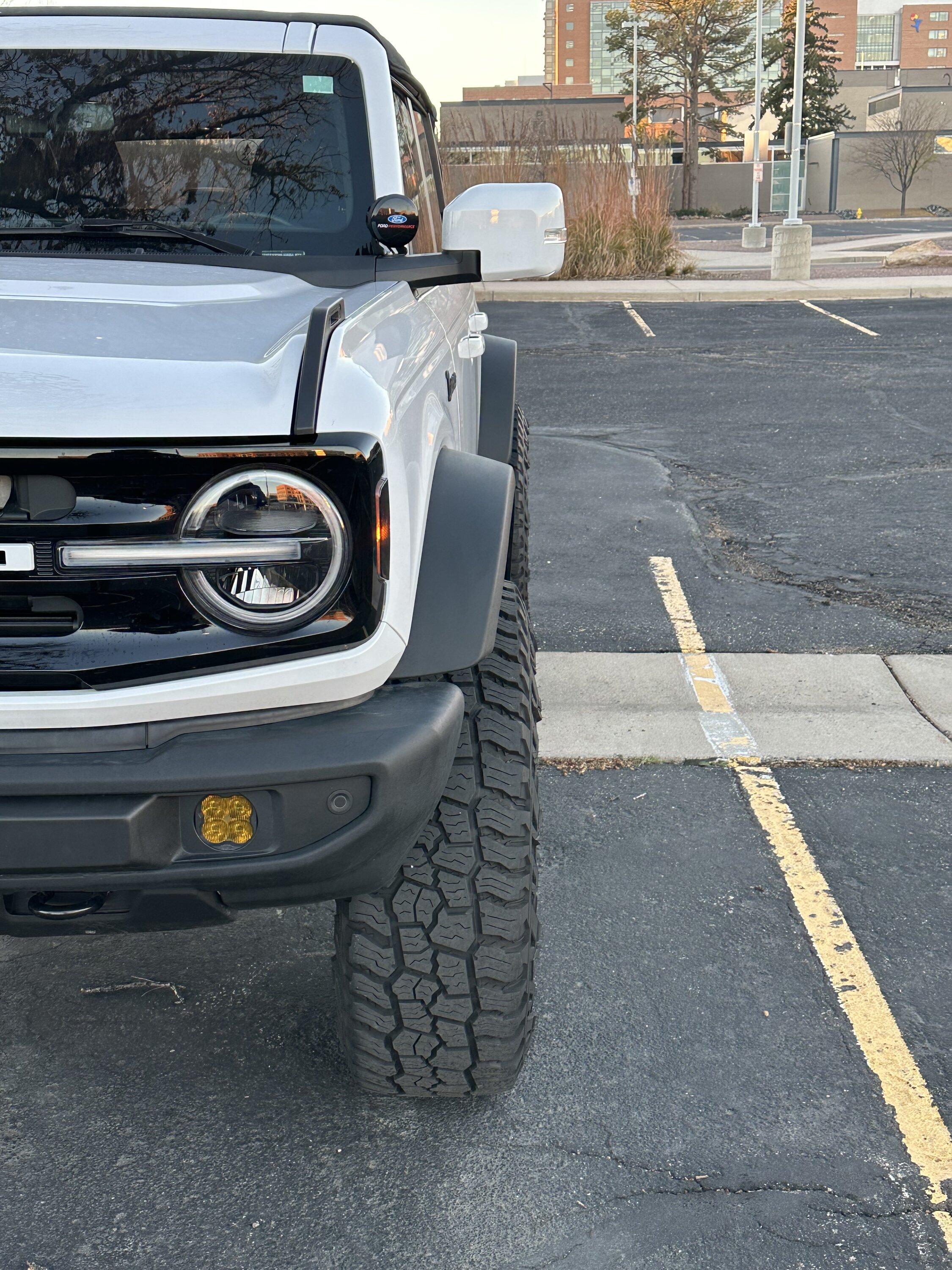 Ford Bronco Show us your installed wheel / tire upgrades here! (Pics) Poke